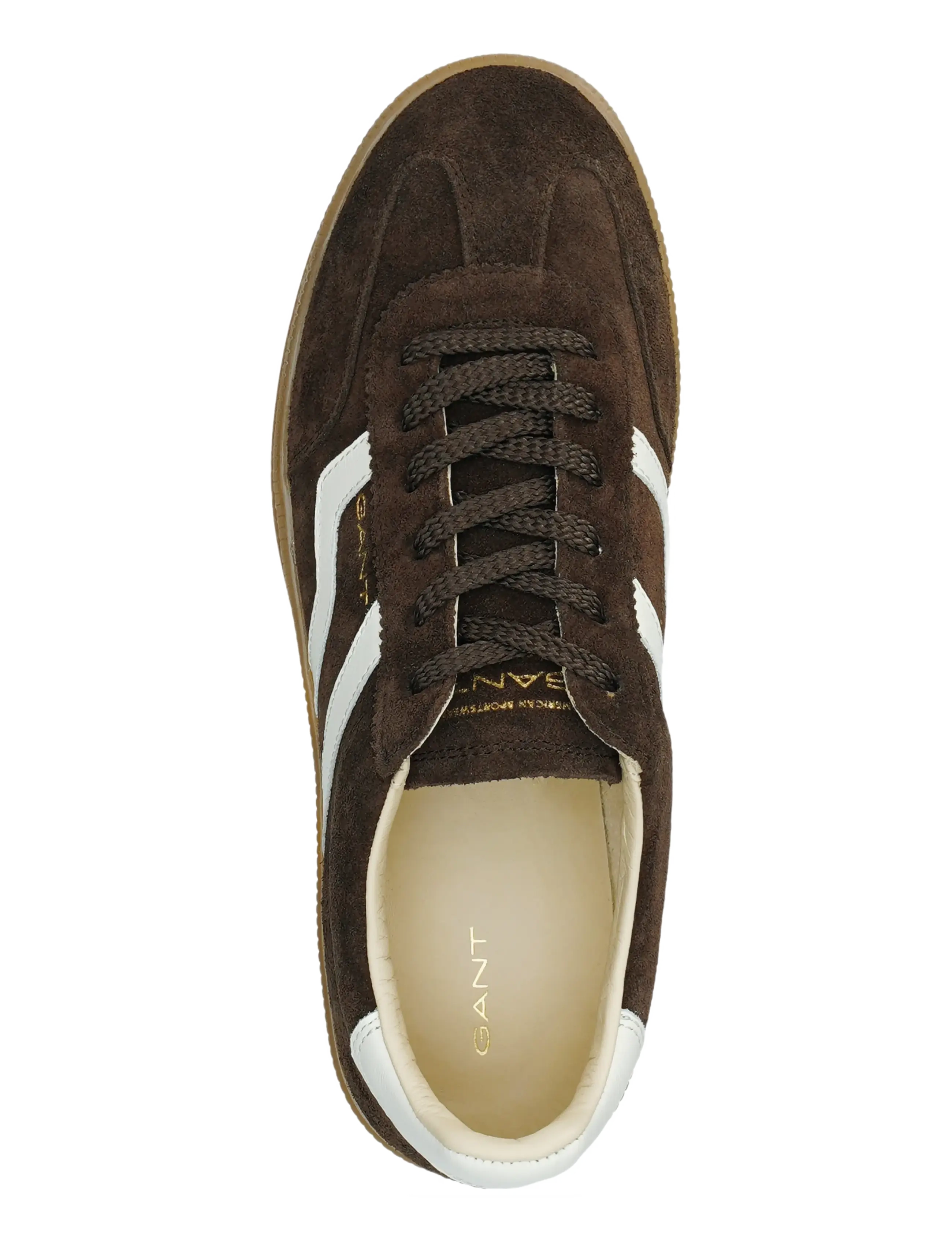 Gant - Cuzima Sneaker - lave sneakers - mole brown/off white - 4