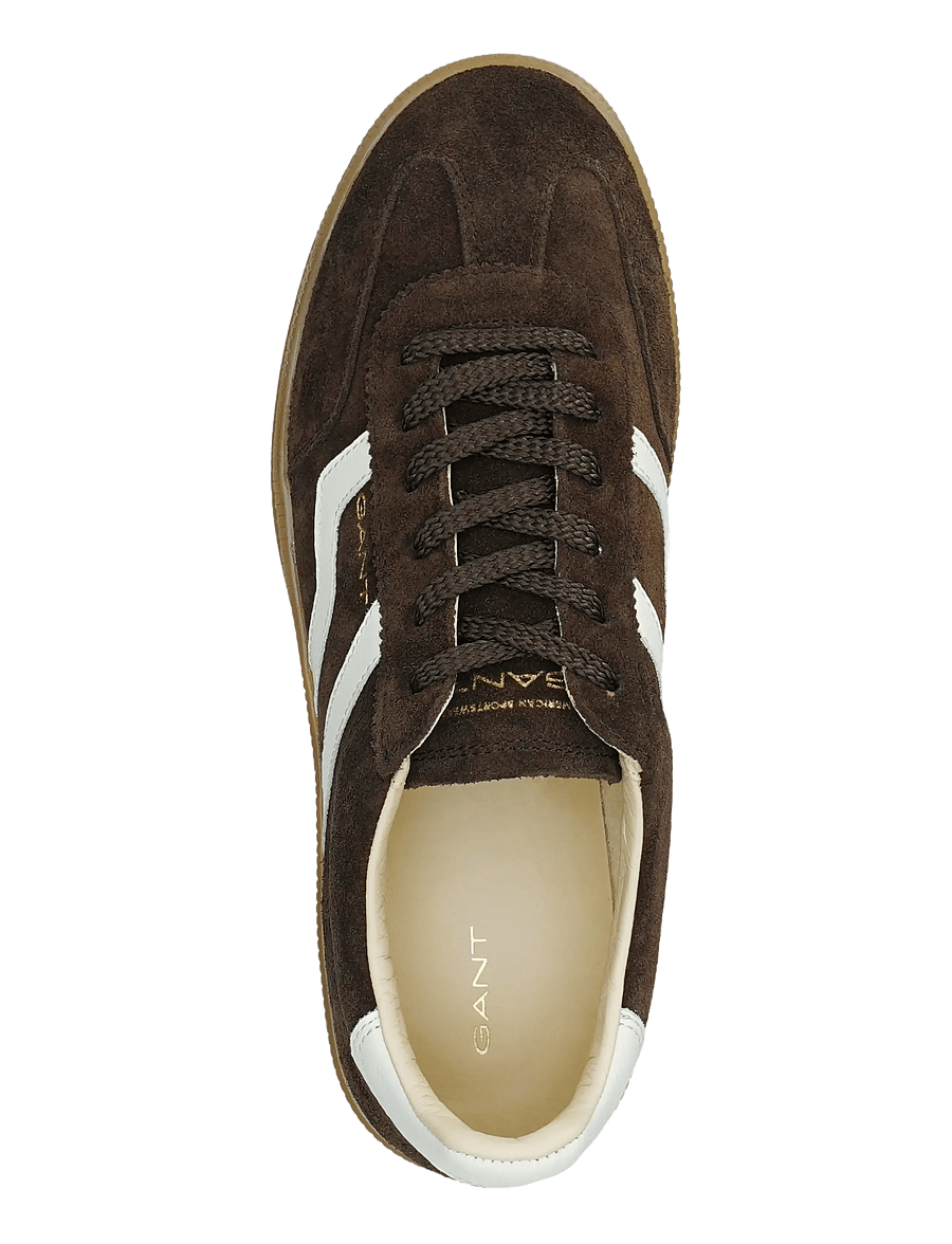 Gant - Cuzima Sneaker - lave sneakers - mole brown/off white - 4
