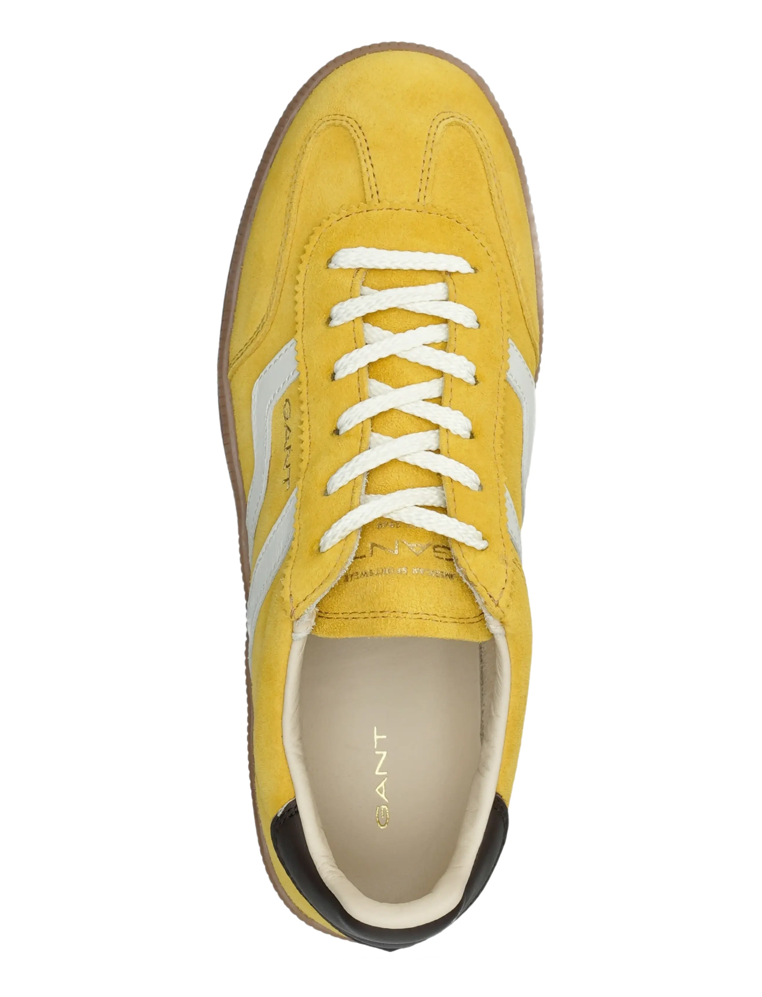 Gant - Cuzima Sneaker - lave sneakers - yellow/off white - 4