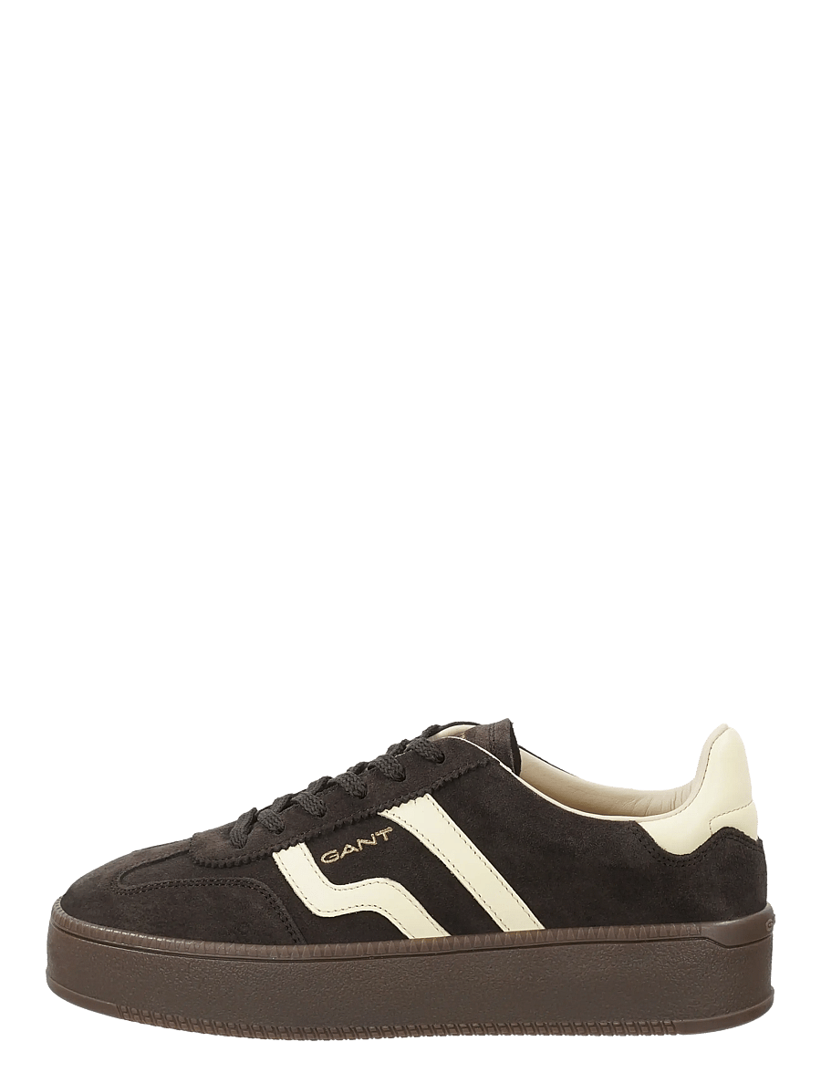 Gant - Cuzmani Sneaker - lave sneakers - espresso br./lt. yellow - 1