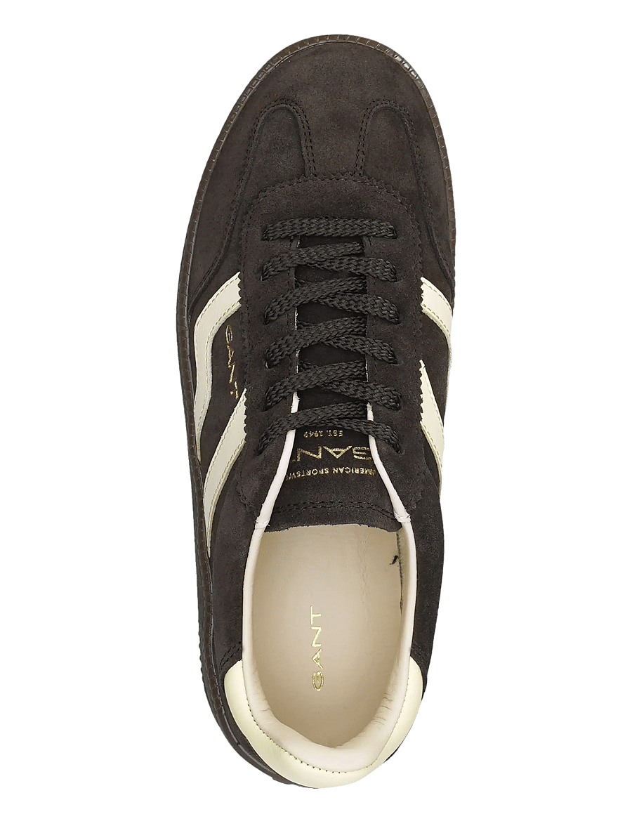 Gant - Cuzmani Sneaker - lave sneakers - espresso br./lt. yellow - 4