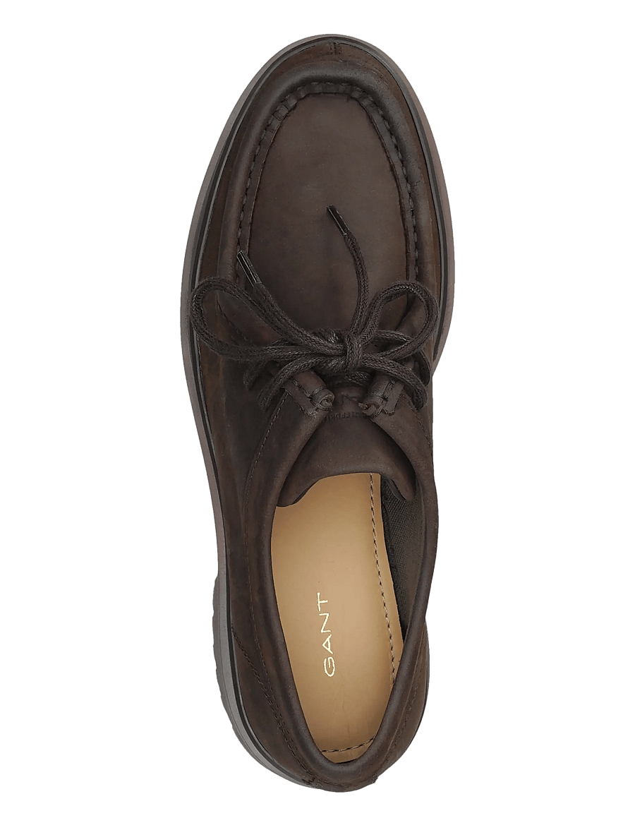 Gant - Aligrey Low lace Shoe - dark brown - 4