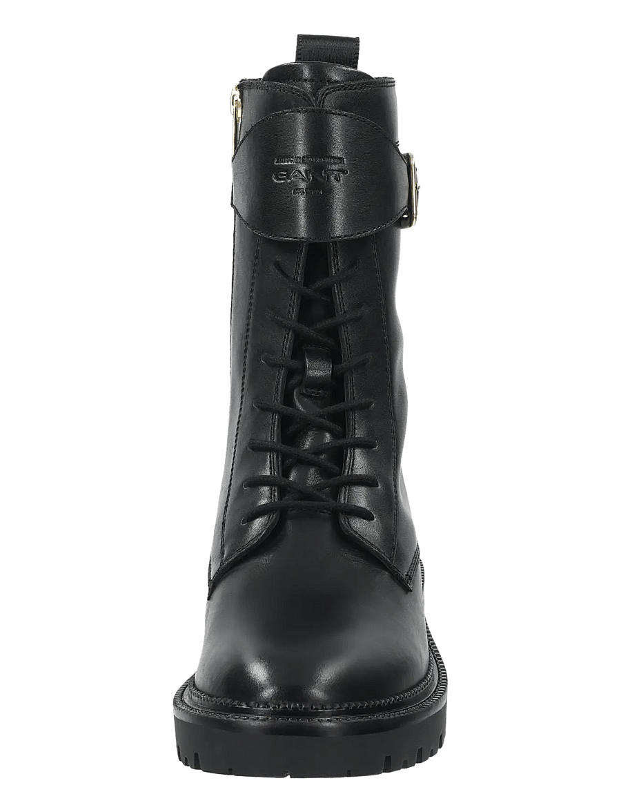 Gant - Kelliin Mid Boot - geschnürte stiefel - black - 1