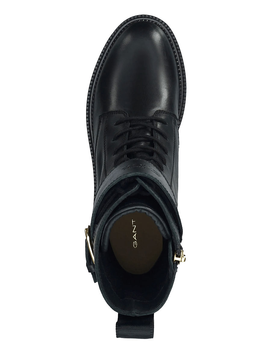 Gant - Kelliin Mid Boot - geschnürte stiefel - black - 4