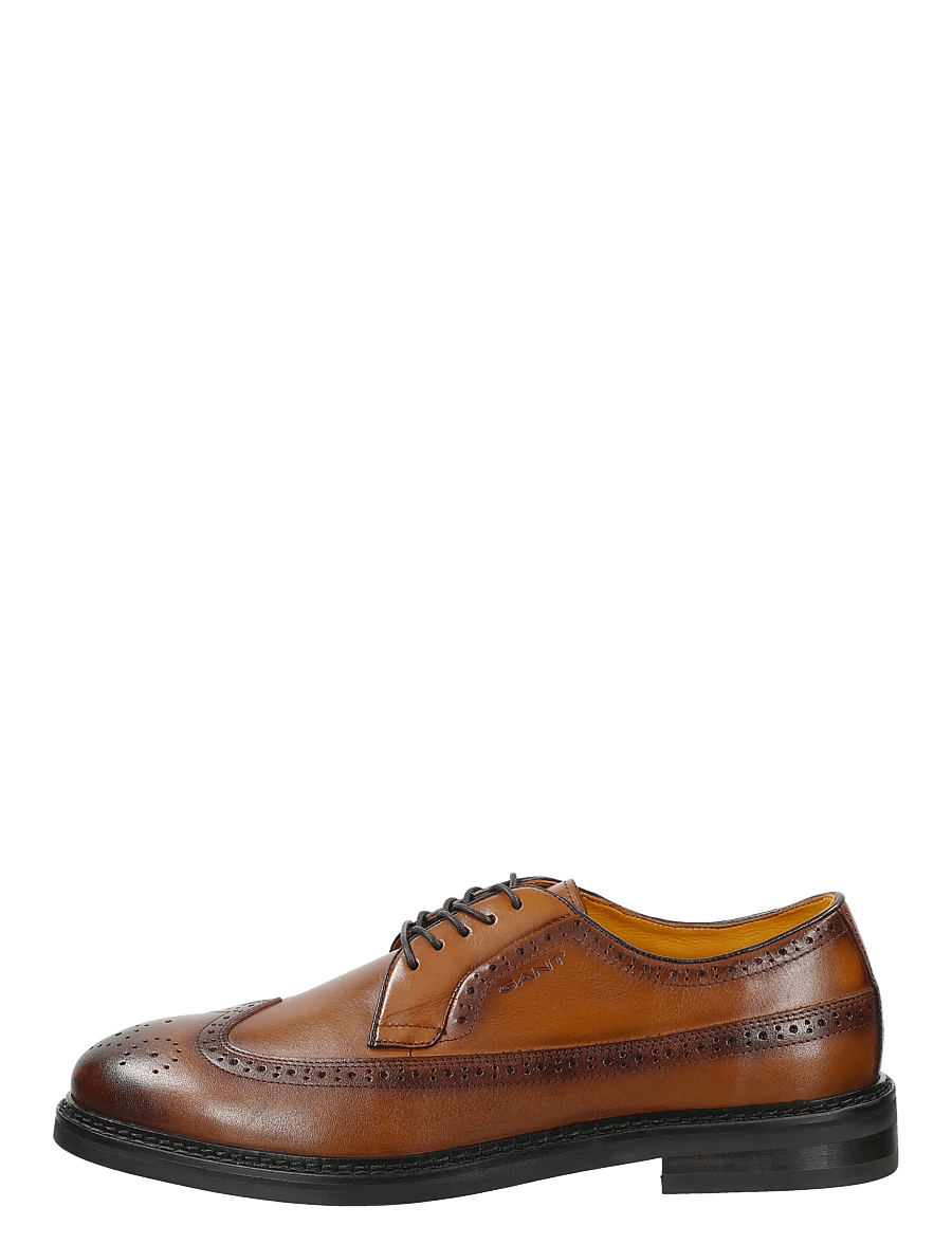 Gant - Bidford Low Lace Shoe - kingad - cognac - 3