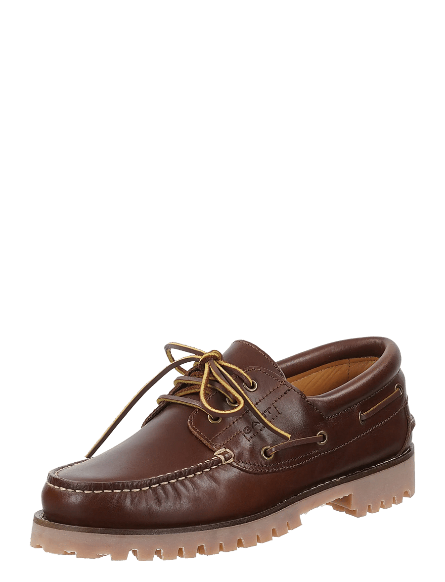 Gant - Tratton Low Lace Shoe - sko - cognac - 0