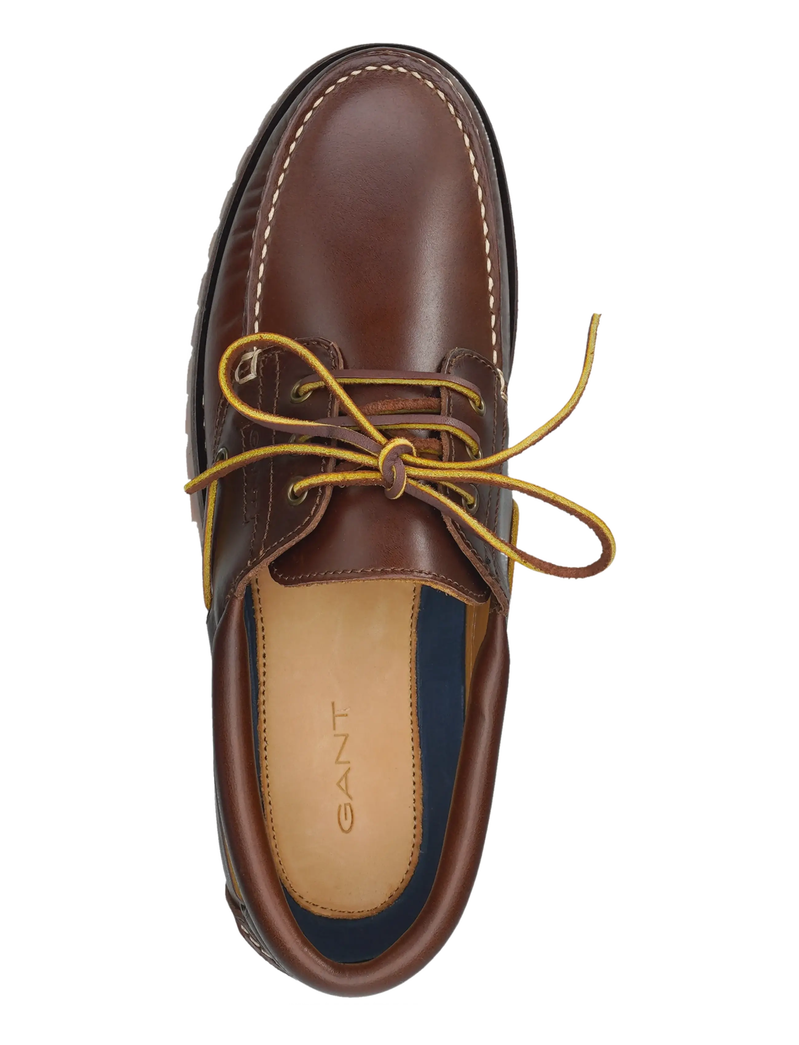 Gant - Tratton Low Lace Shoe - sko - cognac - 4