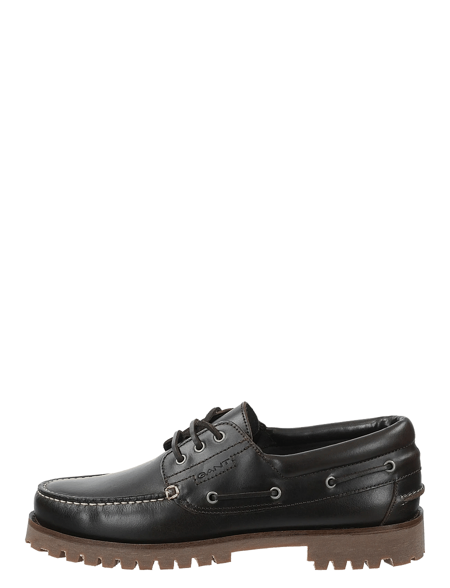 Gant - Tratton Low Lace Shoe - schuhe - dark brown - 3
