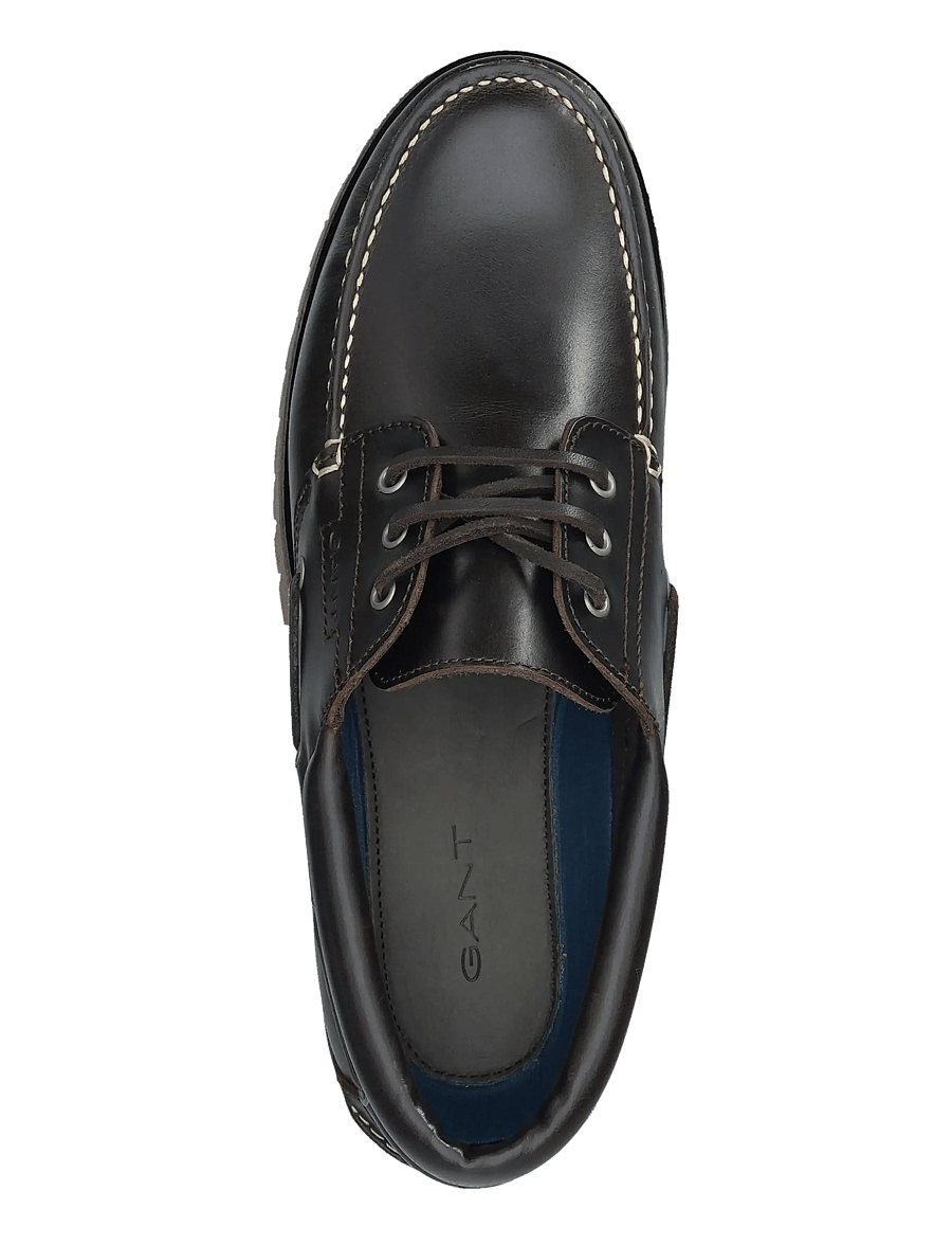 Gant - Tratton Low Lace Shoe - schuhe - dark brown - 4