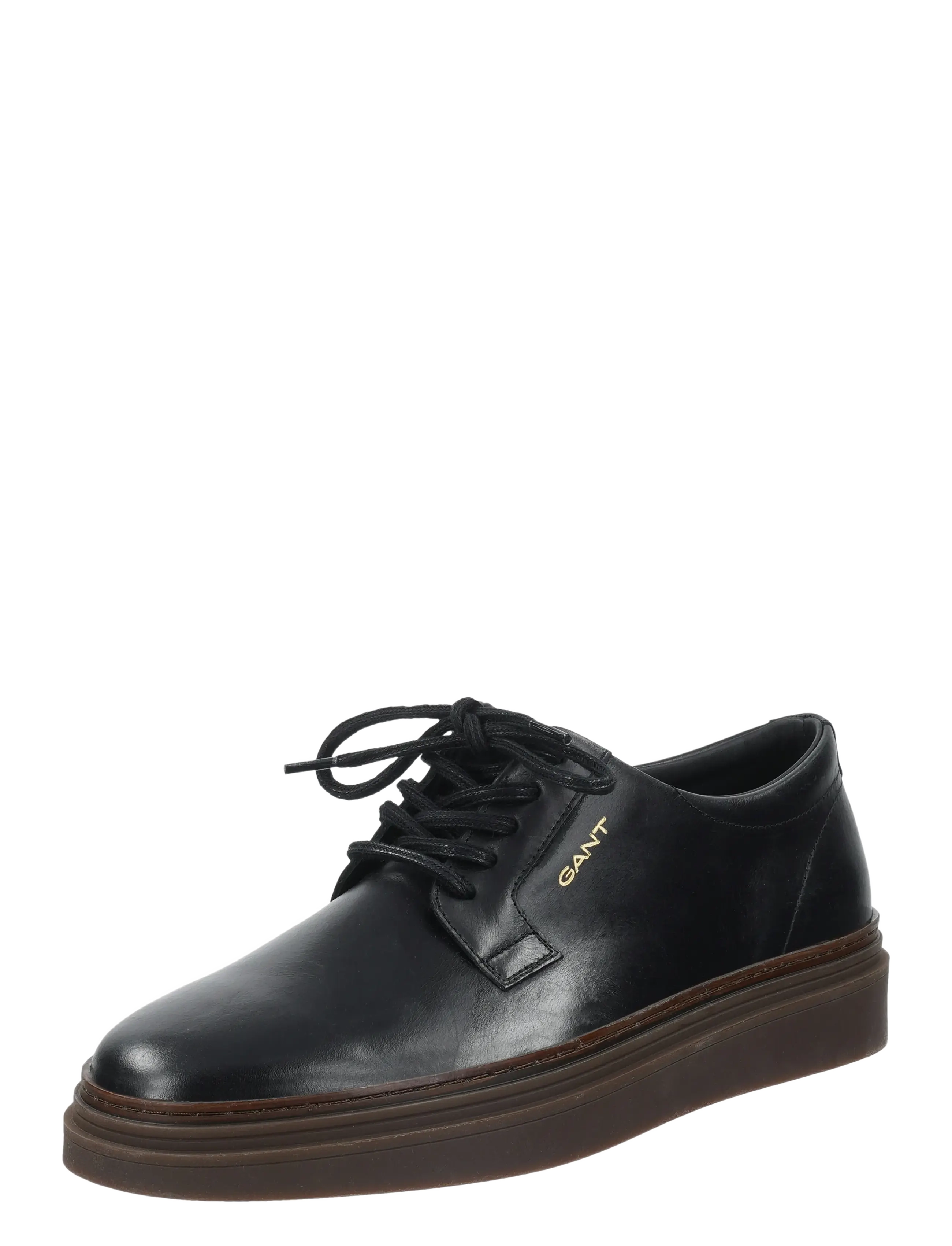 Gant Kinzoon Low Lace Shoe - Festkläder - BLACK / black