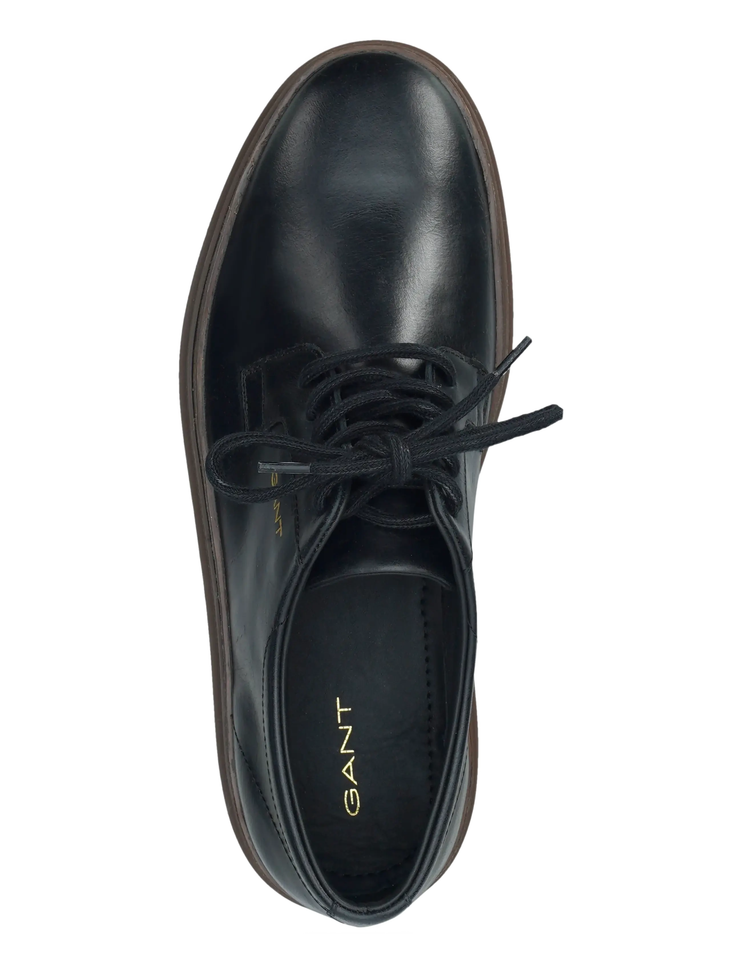 Gant - Kinzoon Low Lace Shoe - skor - black - 4