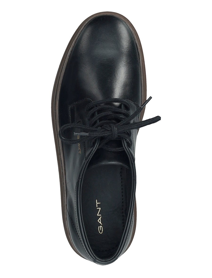 Gant - Kinzoon Low Lace Shoe - skor - black - 4