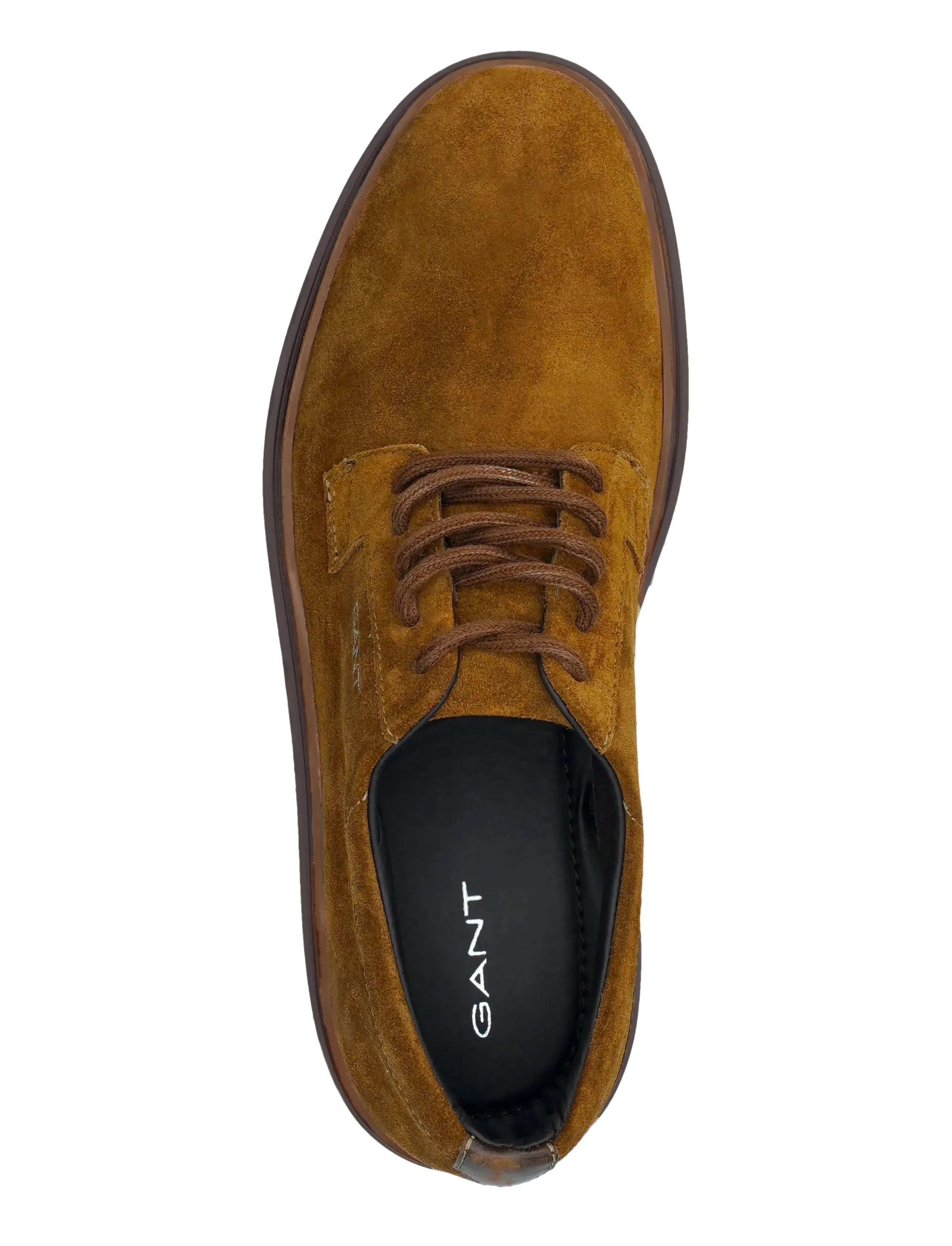 Gant - Kinzoon Low Lace Shoe - sneakers - warm khaki/dk brown - 4