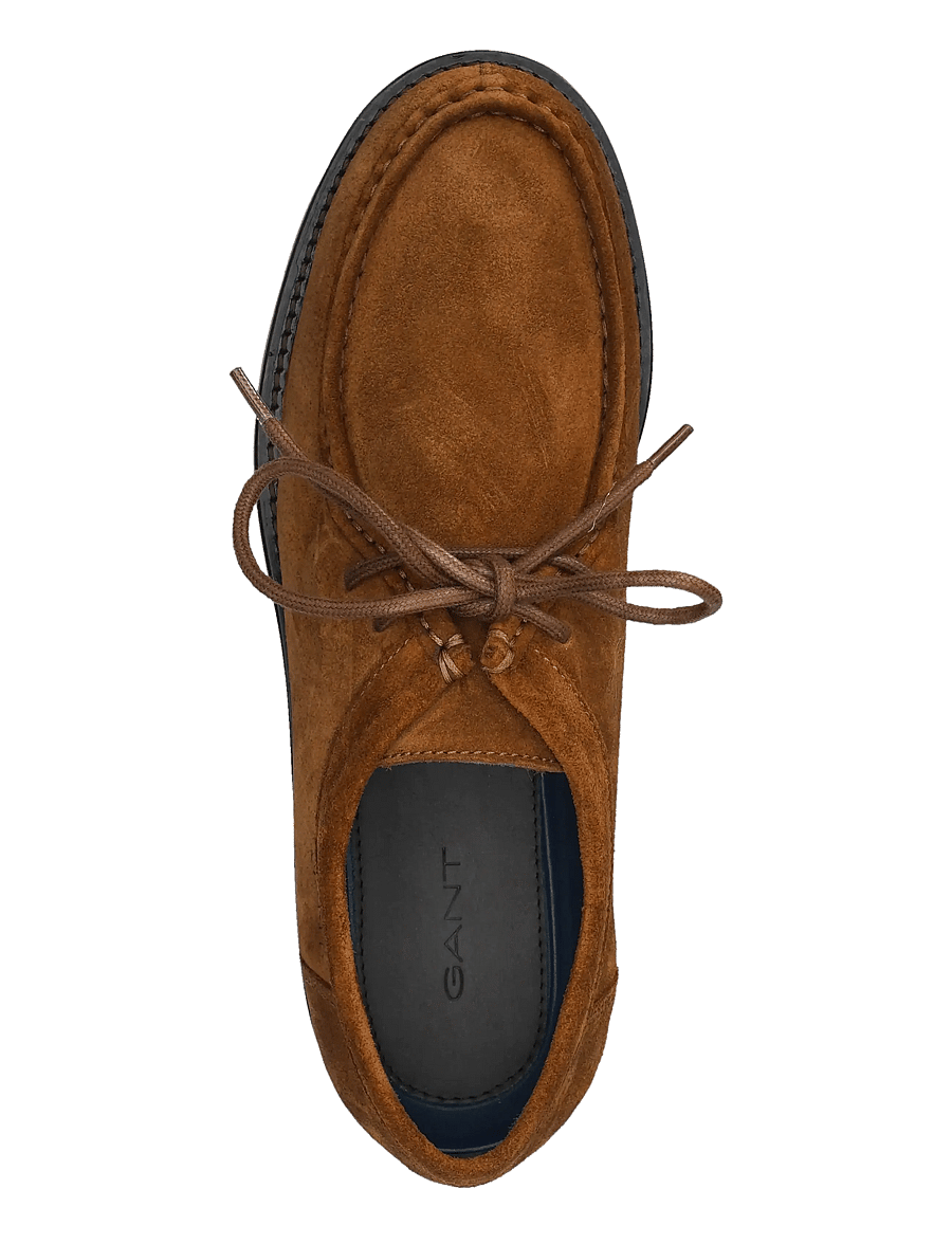 Gant - Tratton Low Lace Shoe - cognac - 4