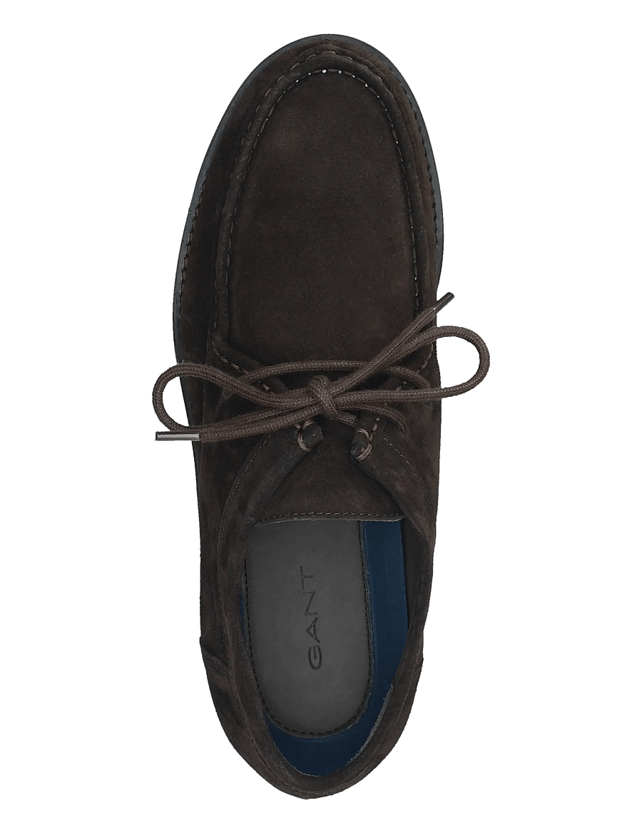 Gant - Tratton Low Lace Shoe - moc-toe kingad - espresso brown - 4