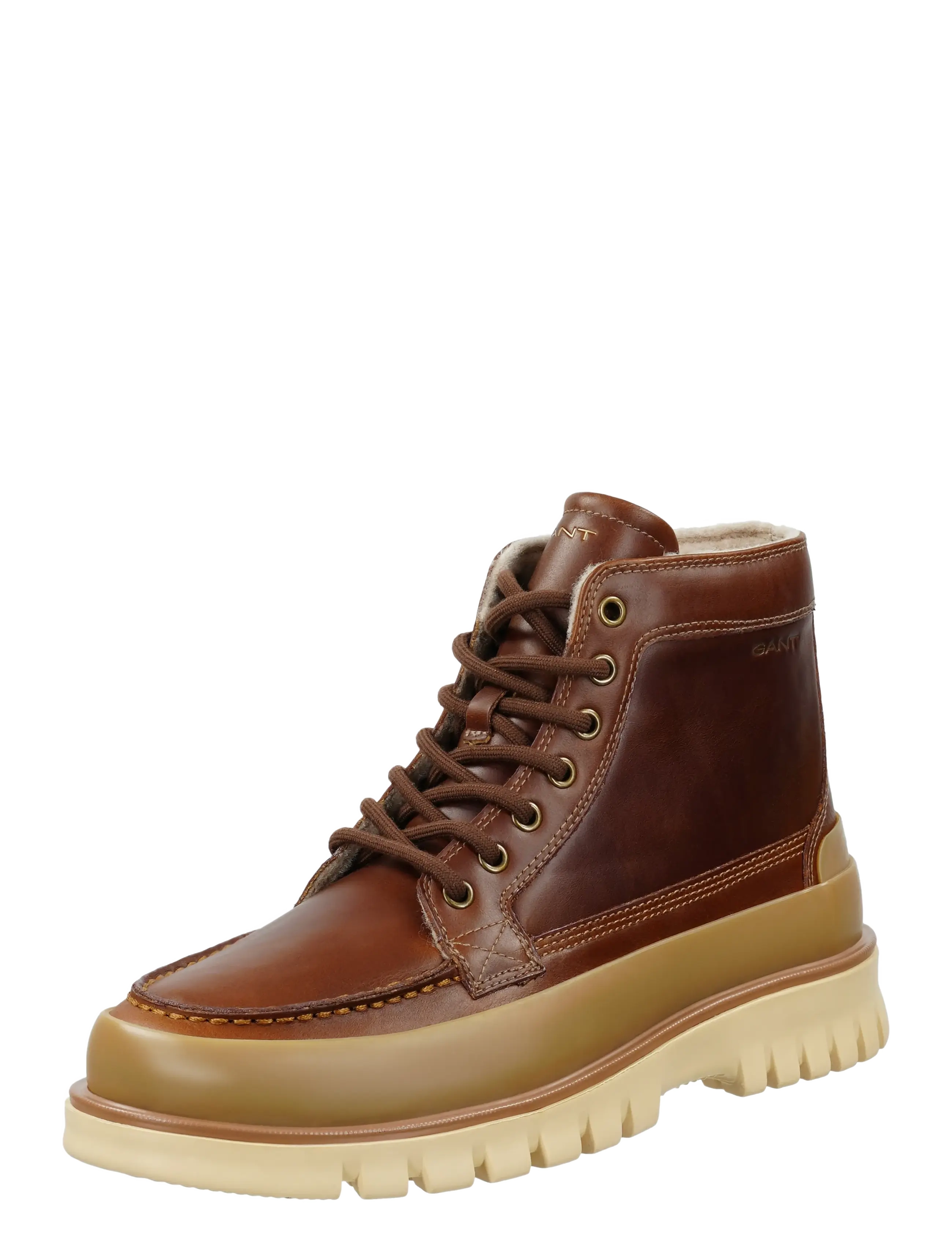 Gant Nebrada Mid Boot - Støvler med snøre - COGNAC / brown