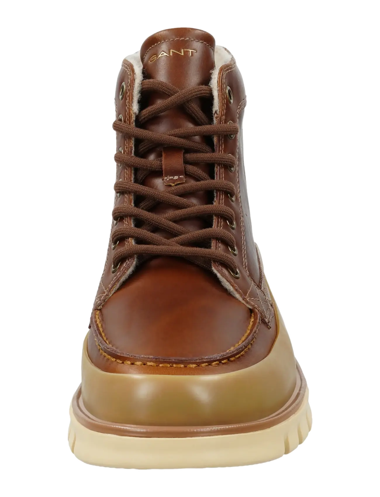 Gant - Nebrada Mid Boot - støvler med snøre - cognac - 1