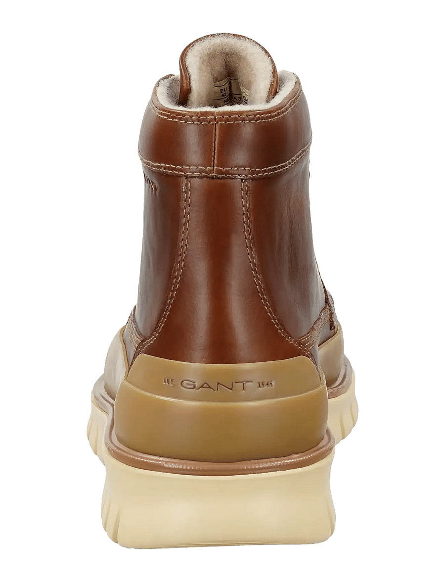 Gant - Nebrada Mid Boot - støvler med snøre - cognac - 2