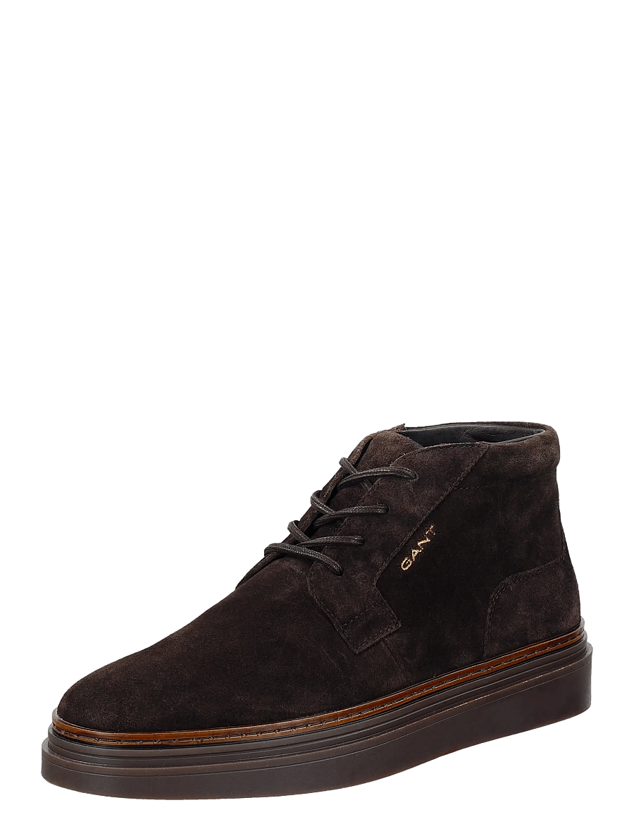 Gant - Kinzoon Mid Boot - chukka boots - espresso brown - 0