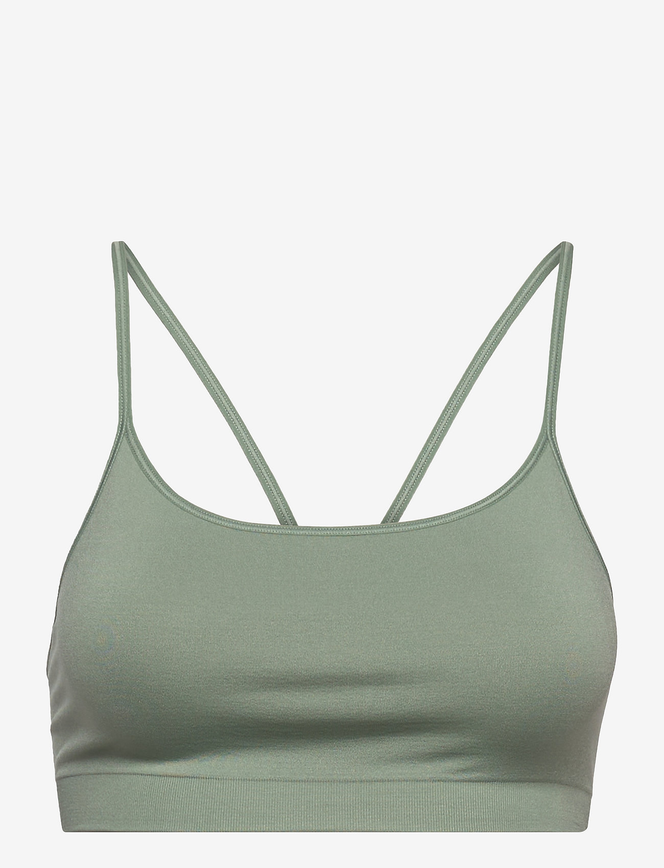 GAP - Seamless Racerback Bralette - gasoline green - 0