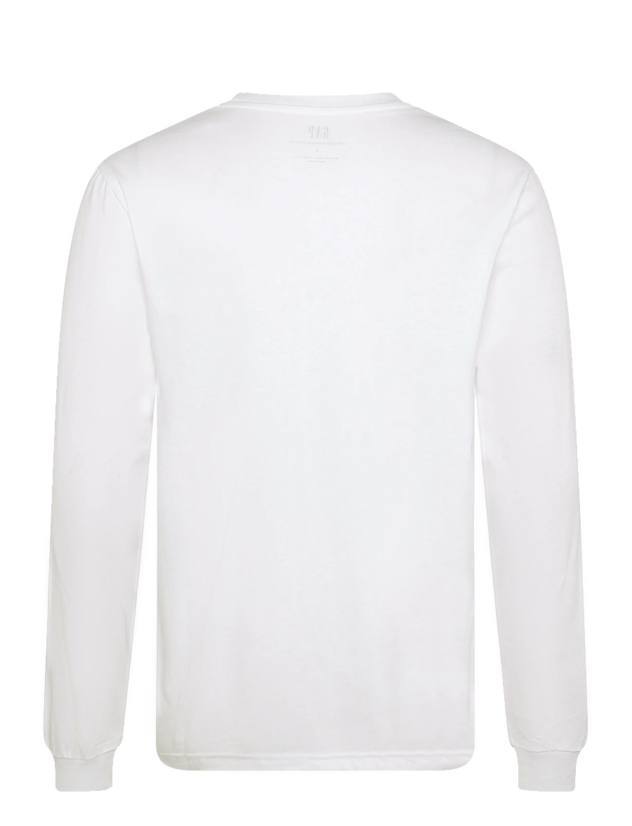 GAP - Organic Cotton T-Shirt from the GAP collection - langærmede t-shirts - optic white - 2
