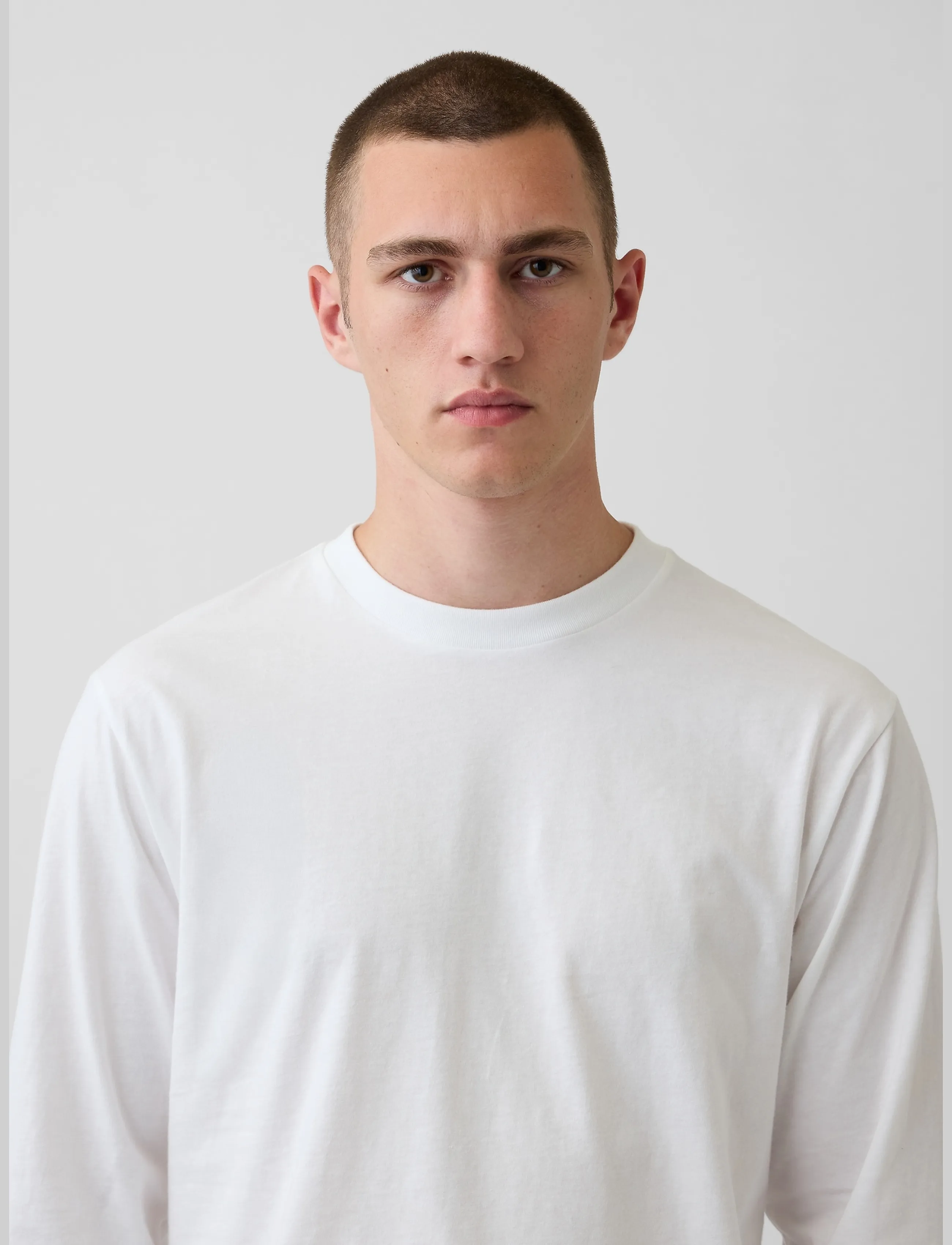 GAP - Organic Cotton T-Shirt from the GAP collection - langærmede t-shirts - optic white - 5