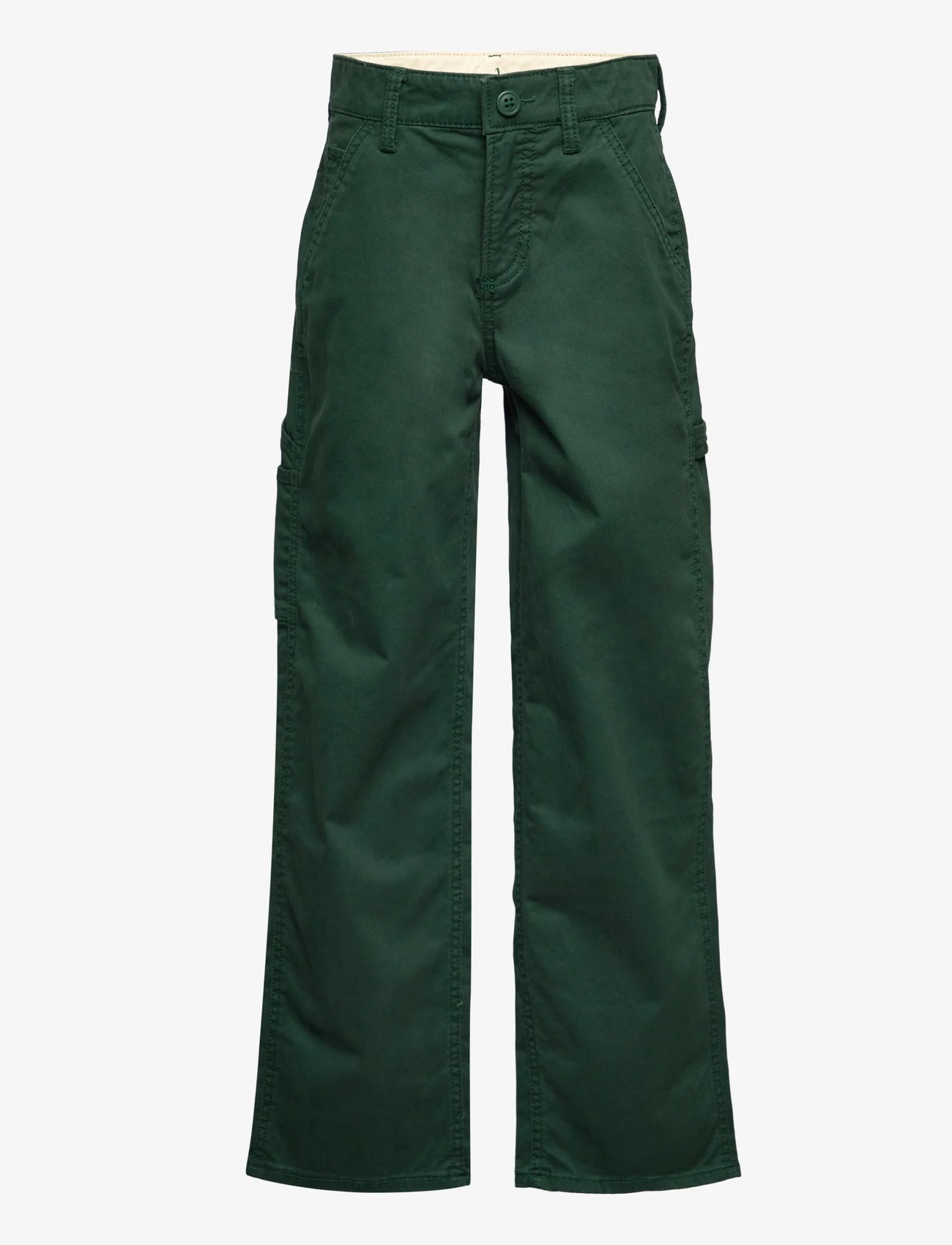 GAP - Kids Carpenter Jeans with Washwell - leveälahkeiset farkut - dark emerald - 0