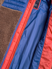 GAP - Kids Sherpa Tech Zip-Up Jacket - fleece jacket - squirrel - 4