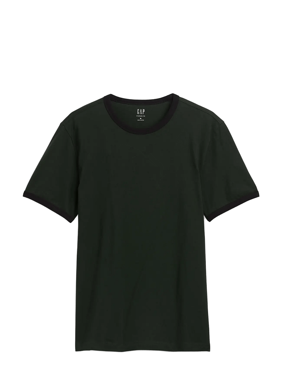 GAP - Soft Cotton Jersey T-shirt from the GAP collection - lühikeste varrukatega t-särgid - green gitane - 1