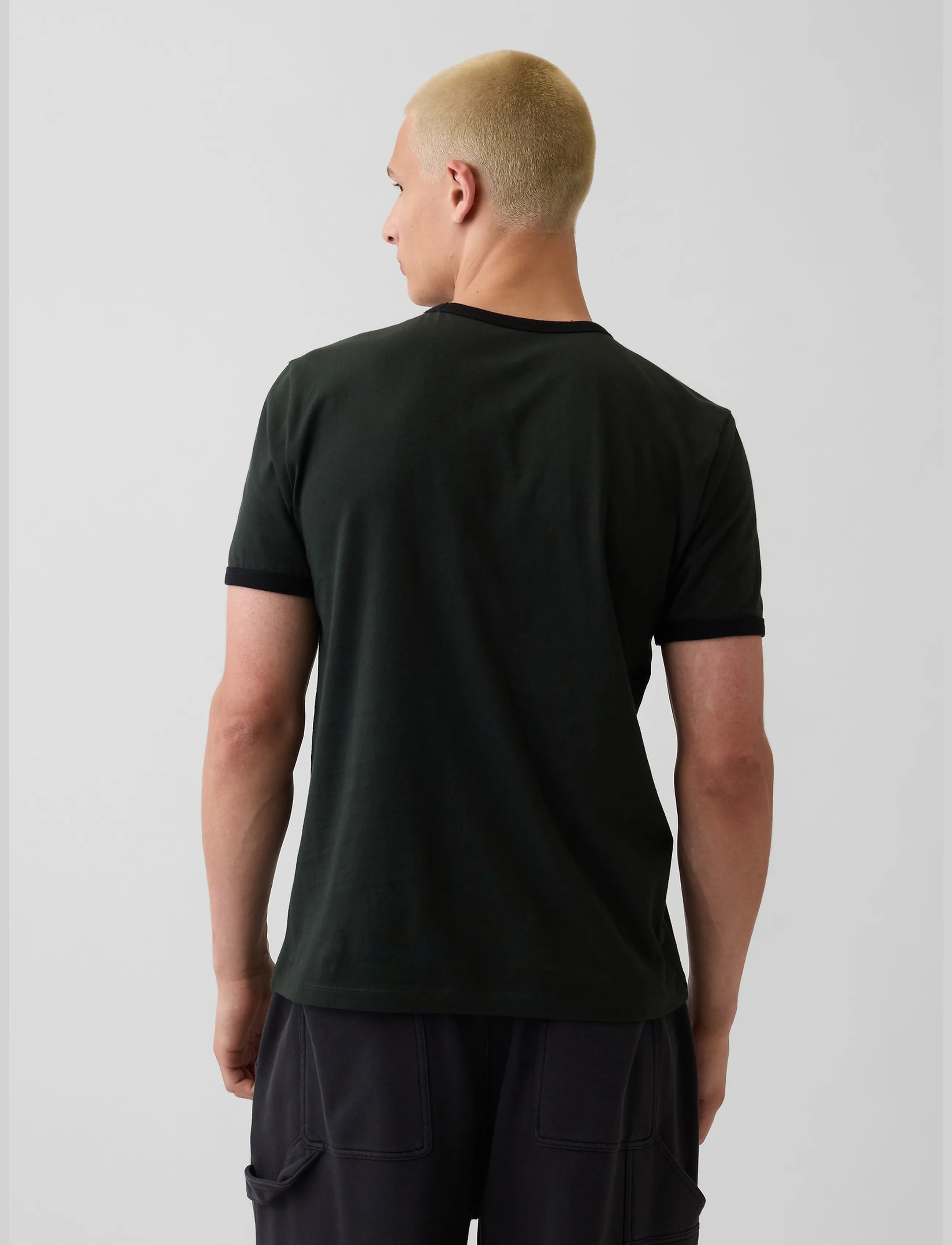 GAP - Soft Cotton Jersey T-shirt from the GAP collection - lühikeste varrukatega t-särgid - green gitane - 3