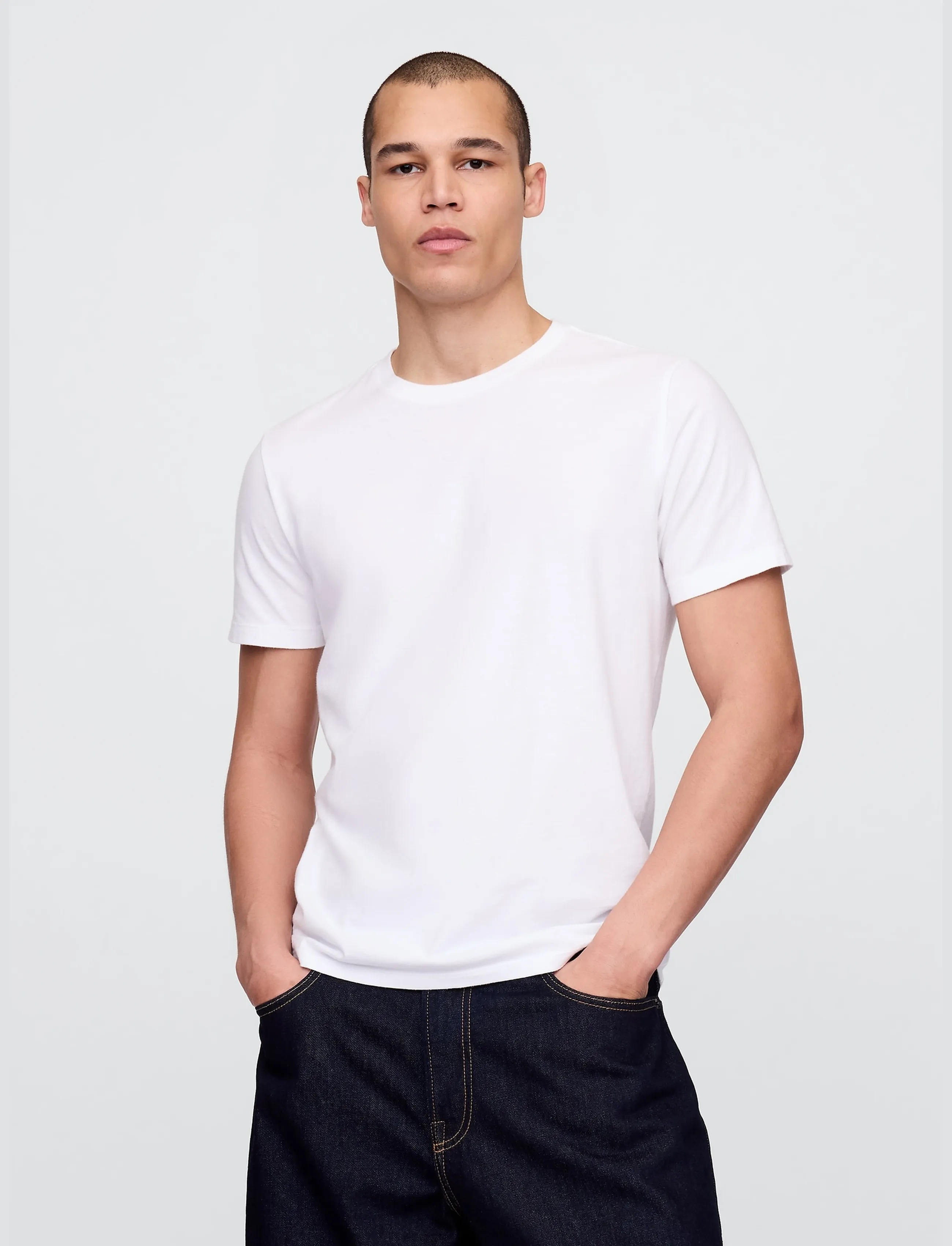 GAP Soft Cotton Jersey T-shirt from the GAP collection - Kleidung - OPTIC WHITE 3 / white