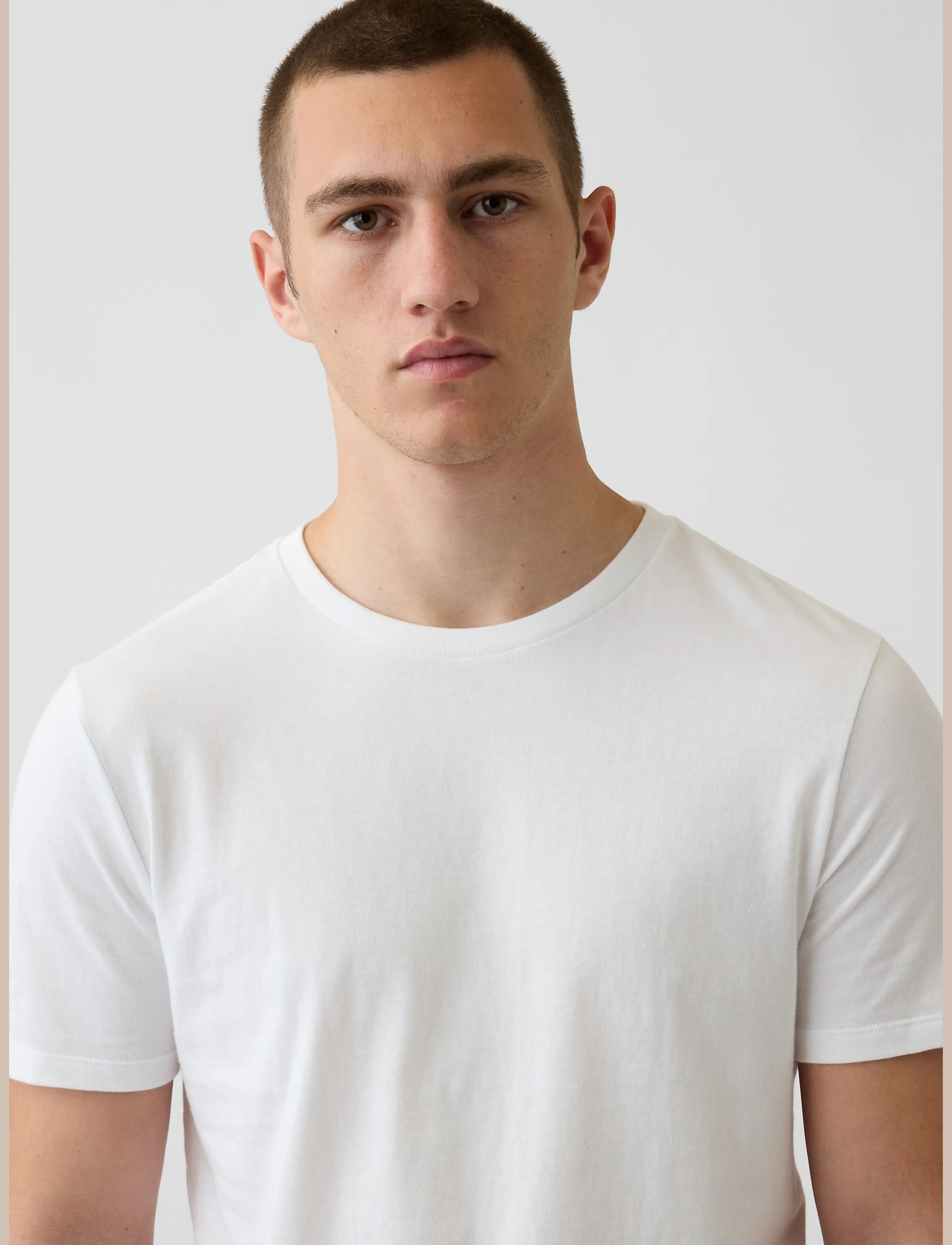 GAP Soft Cotton Jersey T-Shirt From The Collection herr – bild 6
