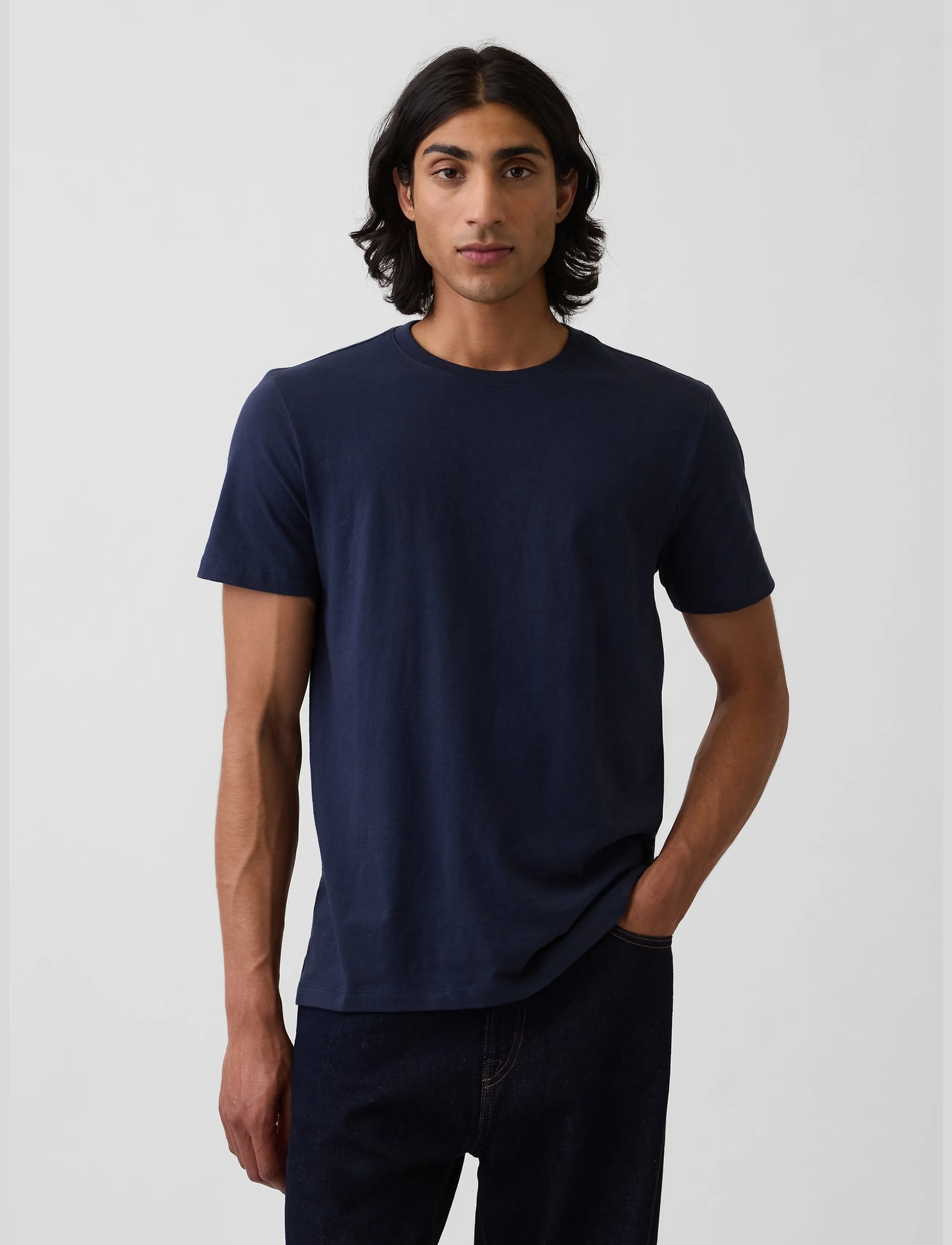 GAP - Soft Cotton Jersey T-shirt from the GAP collection - tapestry navy - 2