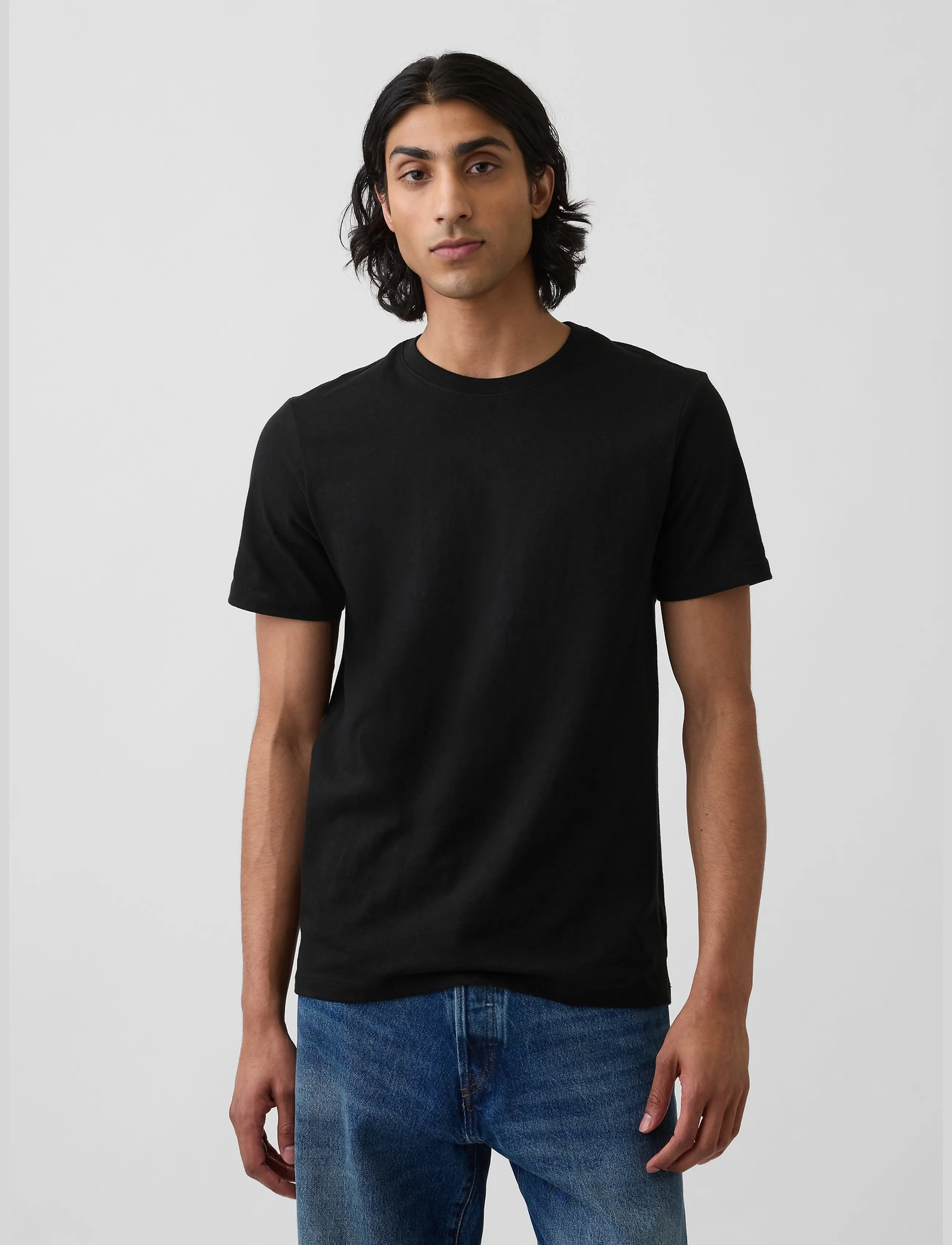 GAP - Soft Cotton Jersey T-shirt from the GAP collection - true black v2 2 - 2