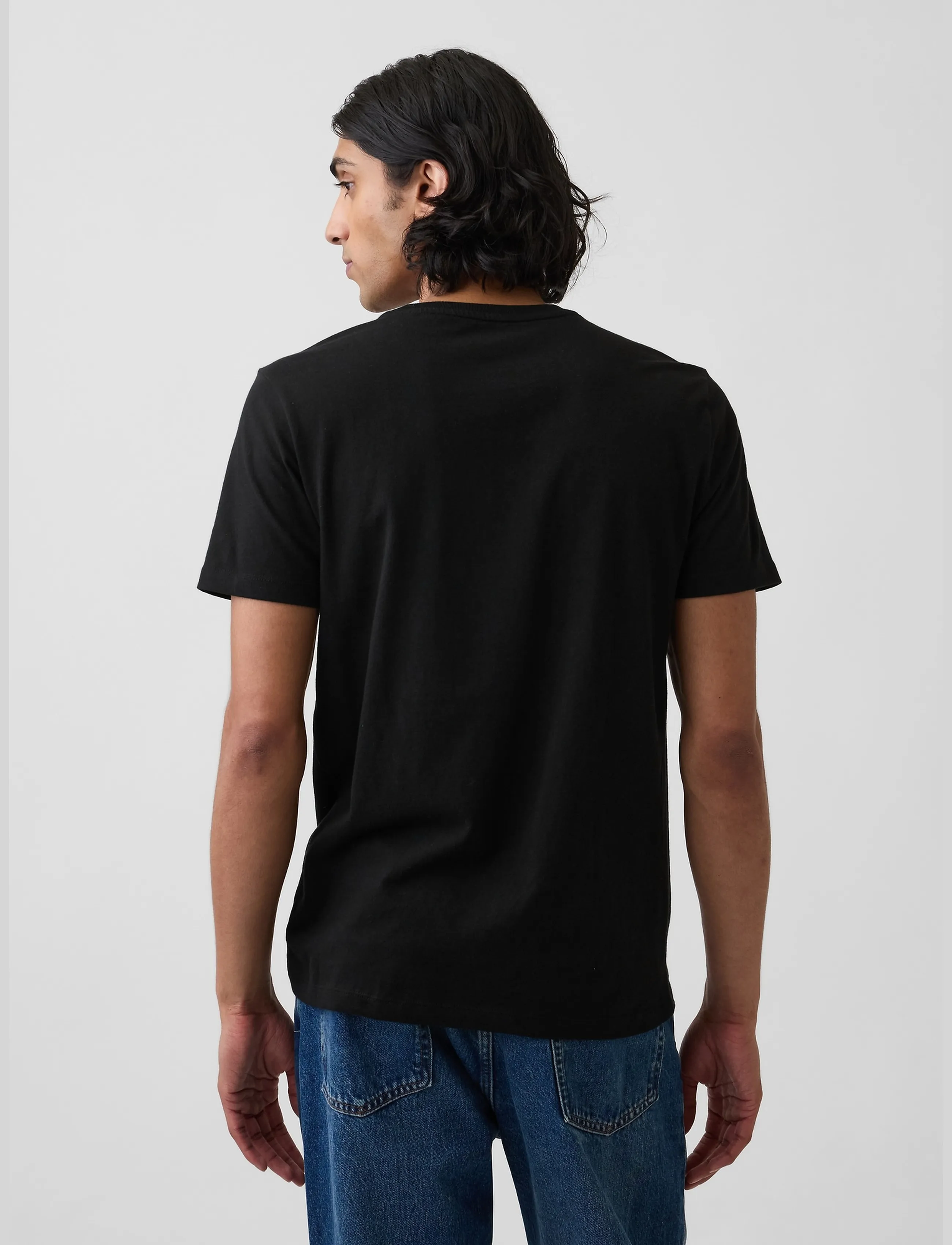 GAP - Soft Cotton Jersey T-shirt from the GAP collection - true black v2 2 - 4