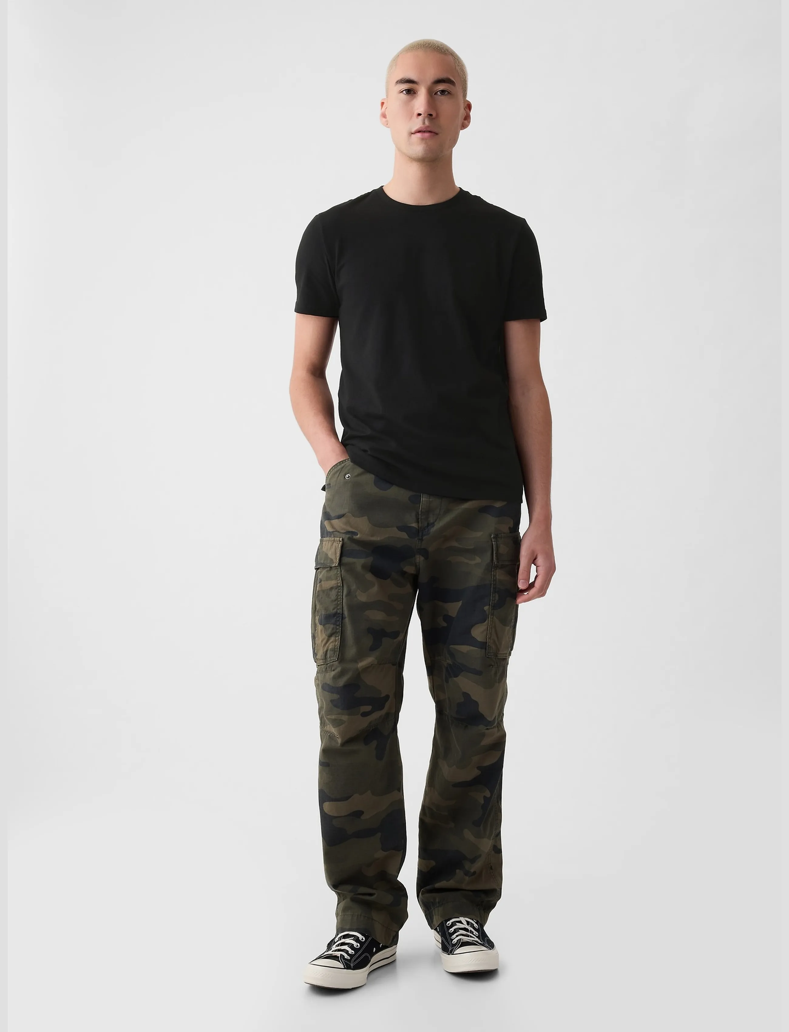 GAP - Soft Cotton Jersey T-shirt from the GAP collection - true black v2 2 - 5