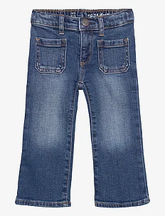 Toddler Flare Jeans with Washwell, GAP