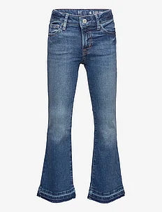 Kids High Rise Flare Jeans with Washwell, GAP