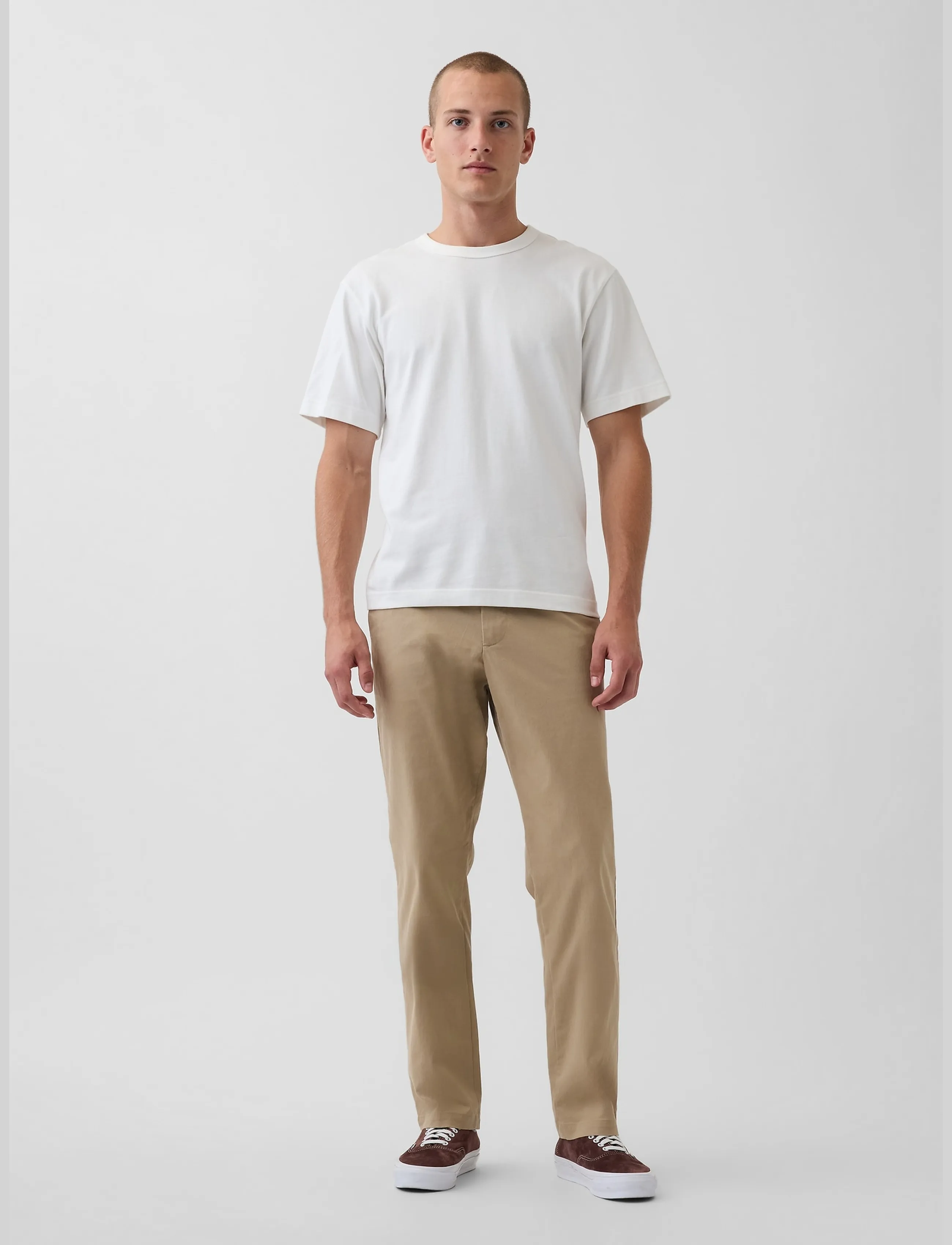 Modern Straight Khakis From The Gap Collection