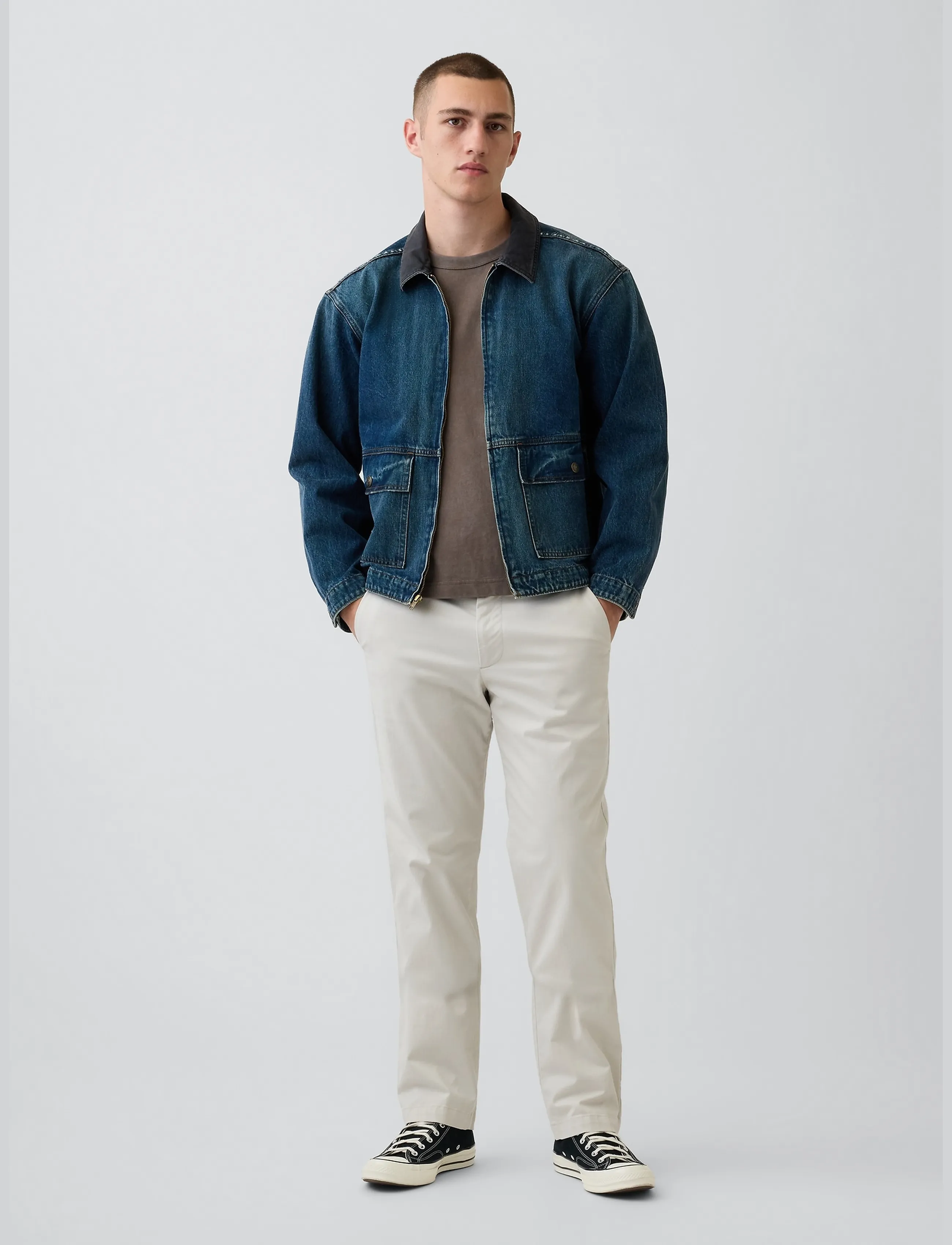 GAP - Modern Straight Khakis from the GAP collection - chinos - sandstone - 5