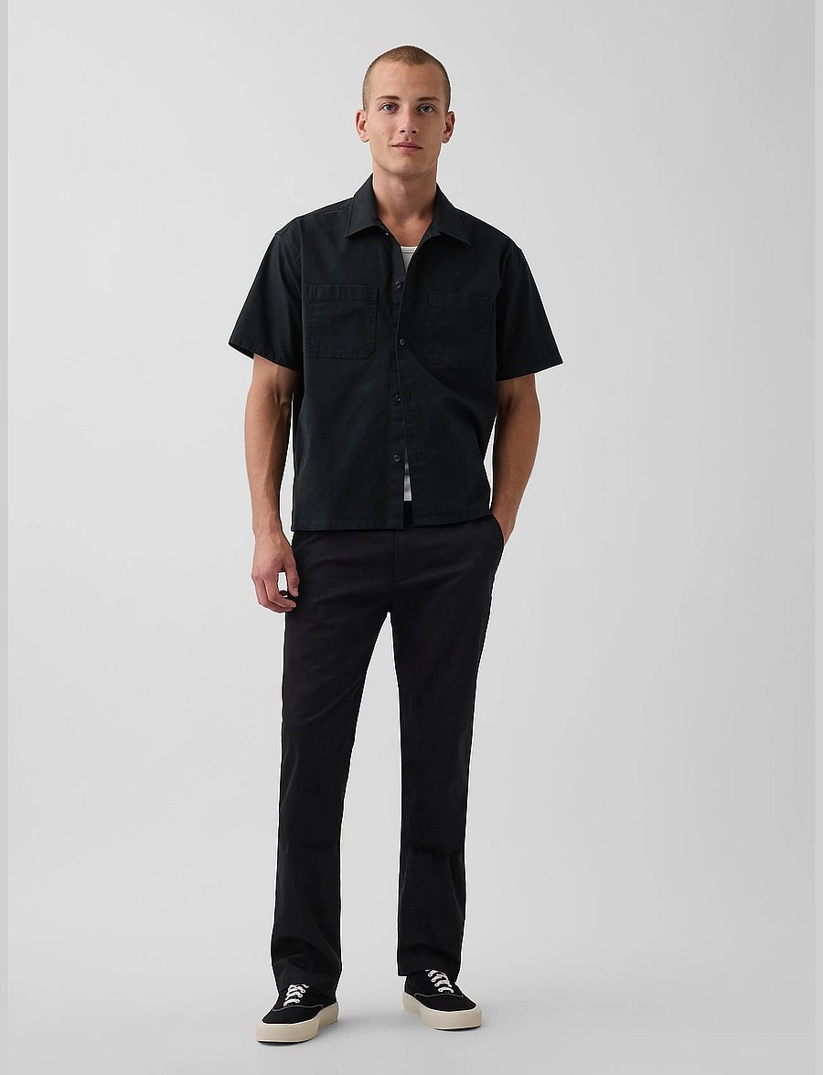 GAP - Modern Straight Khakis from the GAP collection - chino-püksid - true black v2 2 - 5