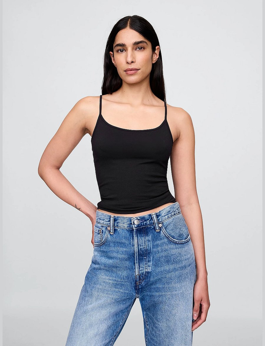 GAP - CloseKnit Basic Cami from the GAP collection - tanktops - black - 0