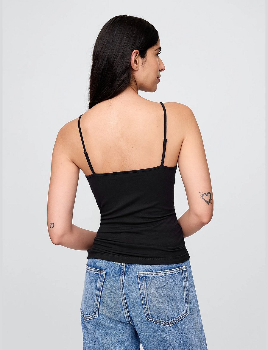 GAP - CloseKnit Basic Cami from the GAP collection - tanktops - black - 4