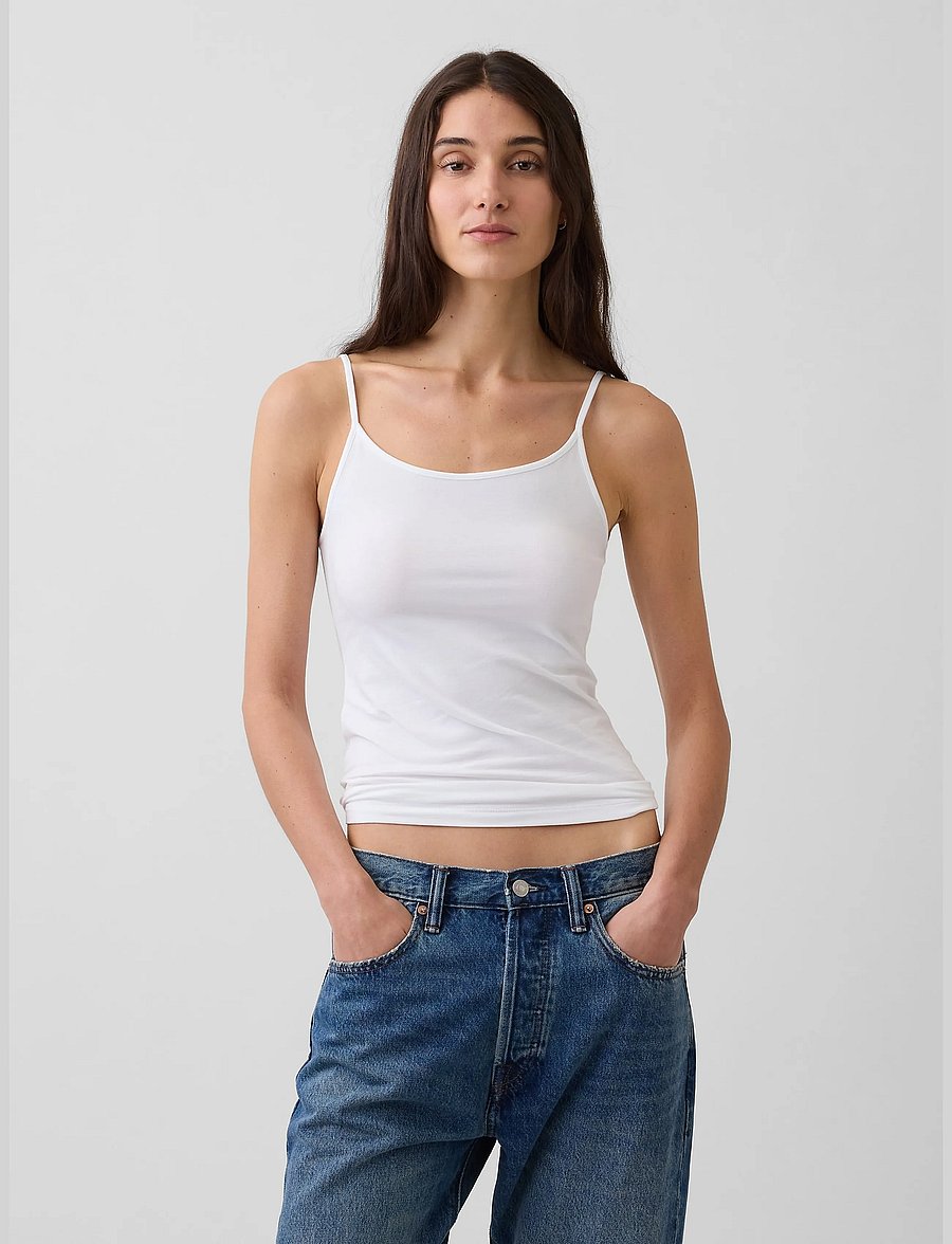 GAP - CloseKnit Basic Cami from the GAP collection - linnen - white000 - 0