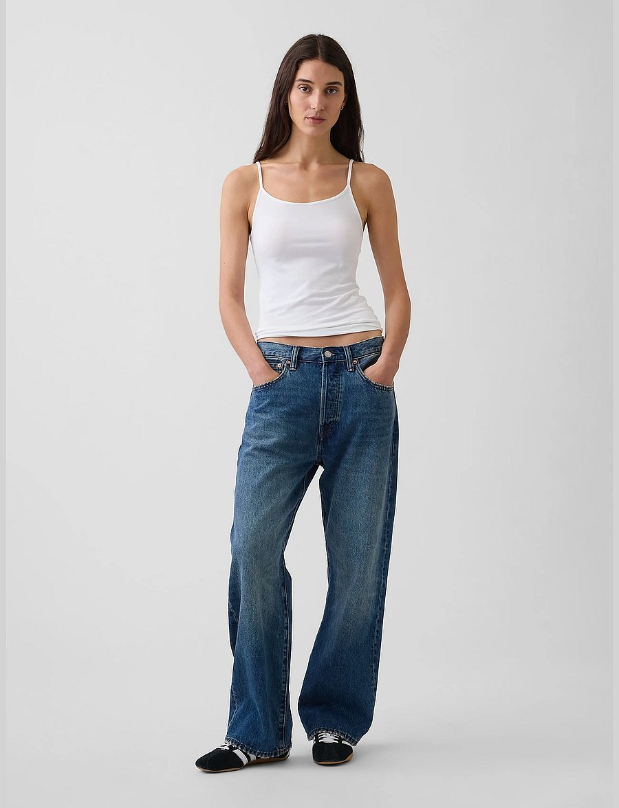 GAP - CloseKnit Basic Cami from the GAP collection - linnen - white000 - 3