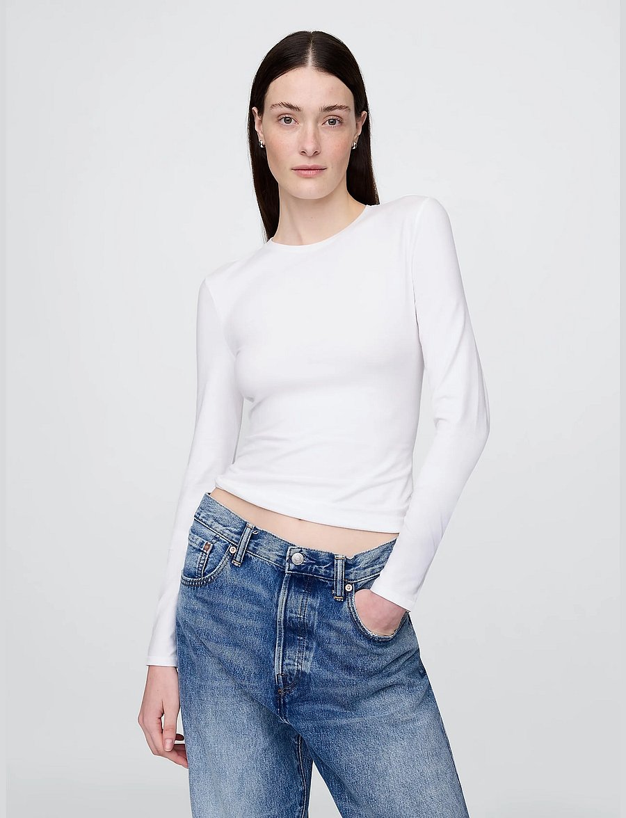 GAP - CloseKnit Jersey T-Shirt from the GAP collection - fresh white - 0