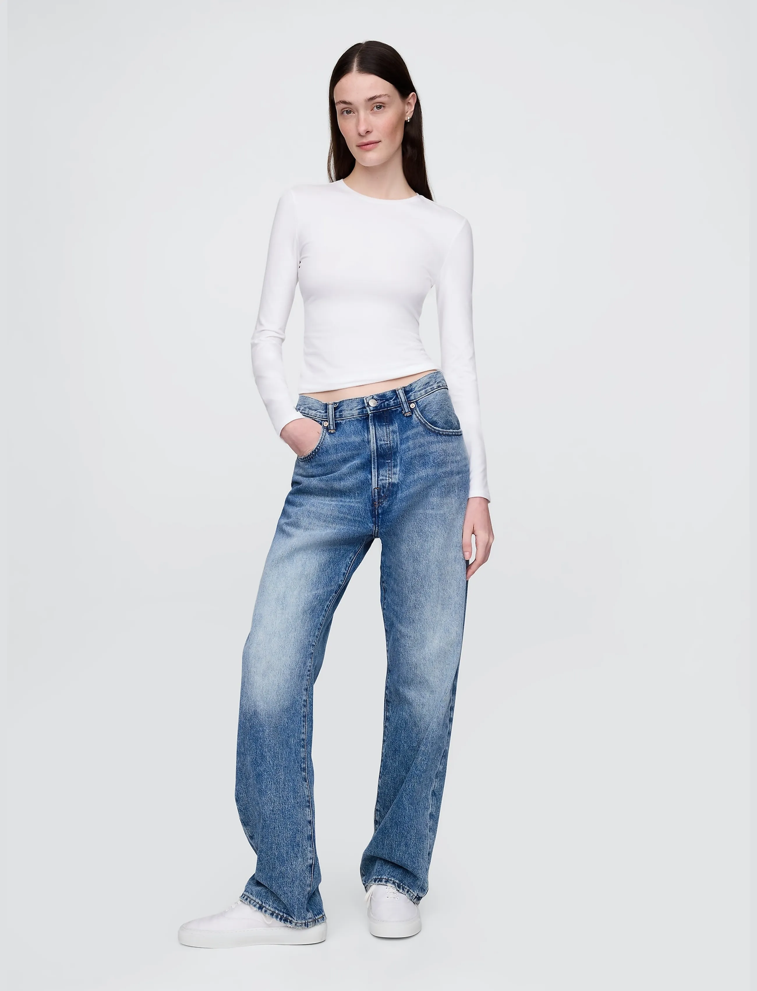 GAP - CloseKnit Jersey T-Shirt from the GAP collection - fresh white - 2