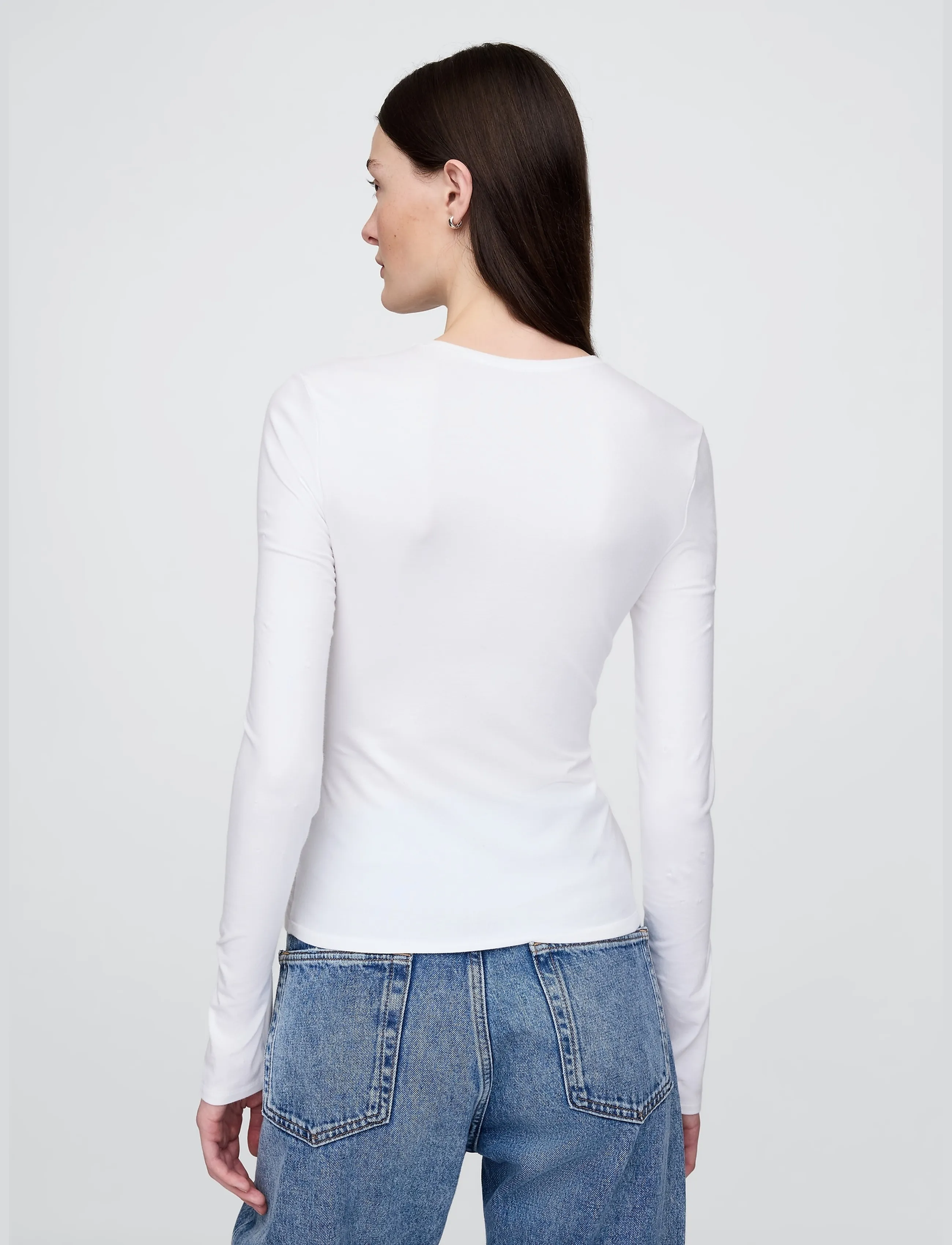 GAP - CloseKnit Jersey T-Shirt from the GAP collection - fresh white - 3