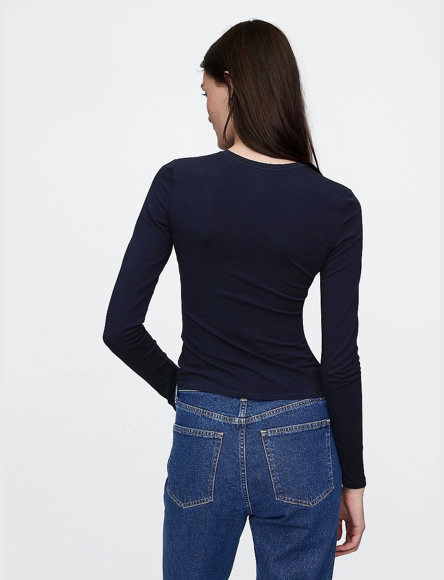 GAP - CloseKnit Jersey T-Shirt from the GAP collection - navy uniform - 2
