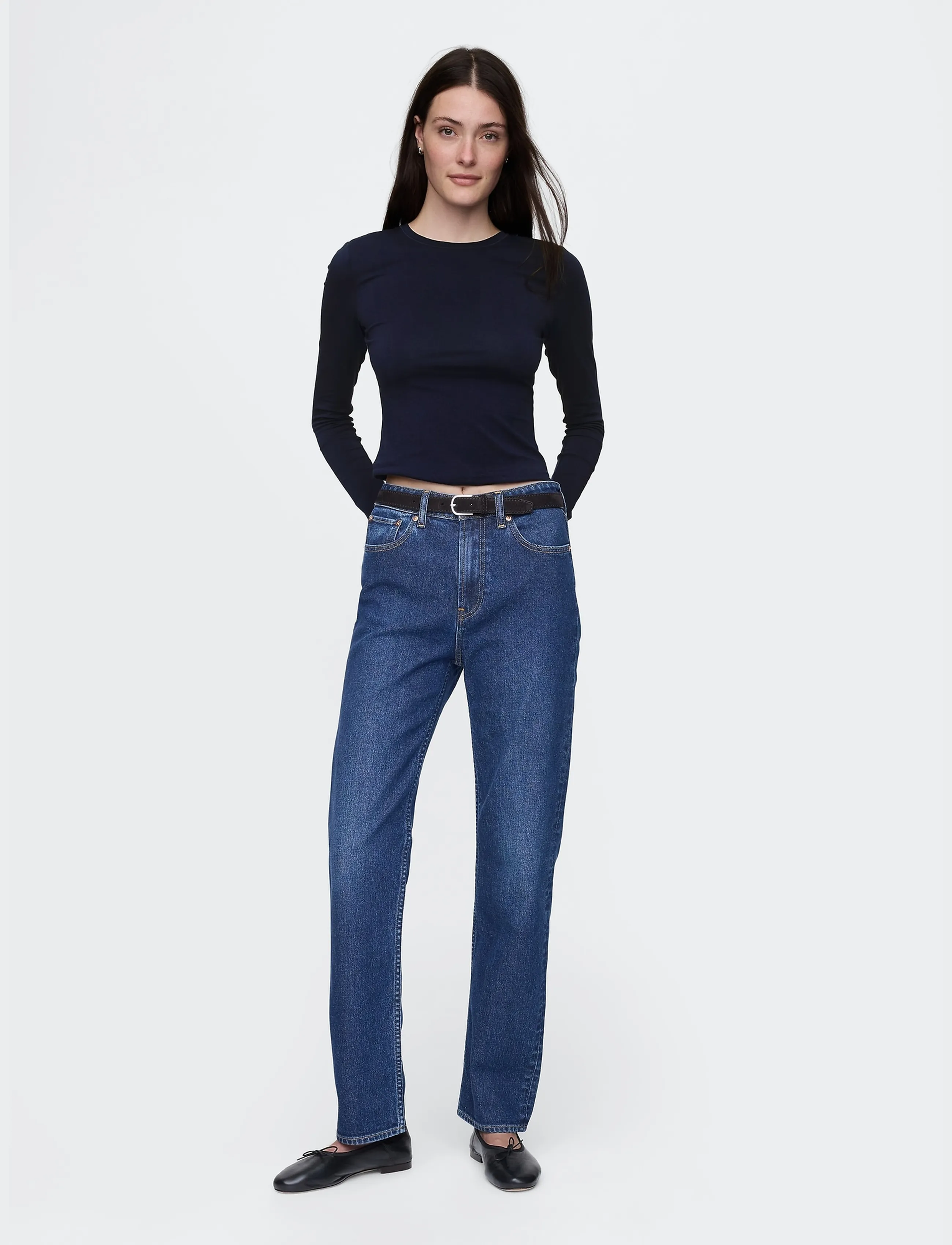 GAP - CloseKnit Jersey T-Shirt from the GAP collection - navy uniform - 3